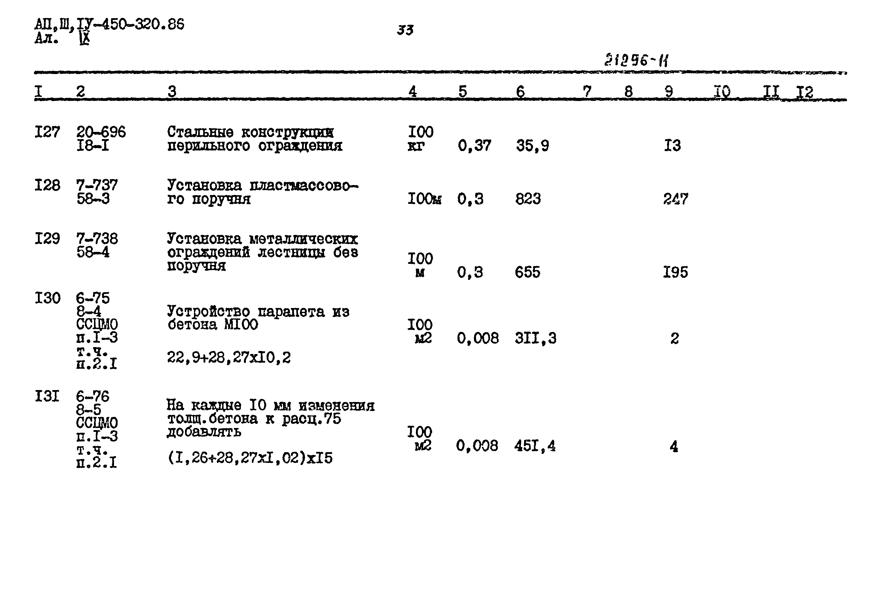 Типовой проект А-II,III,IV-450-320.86