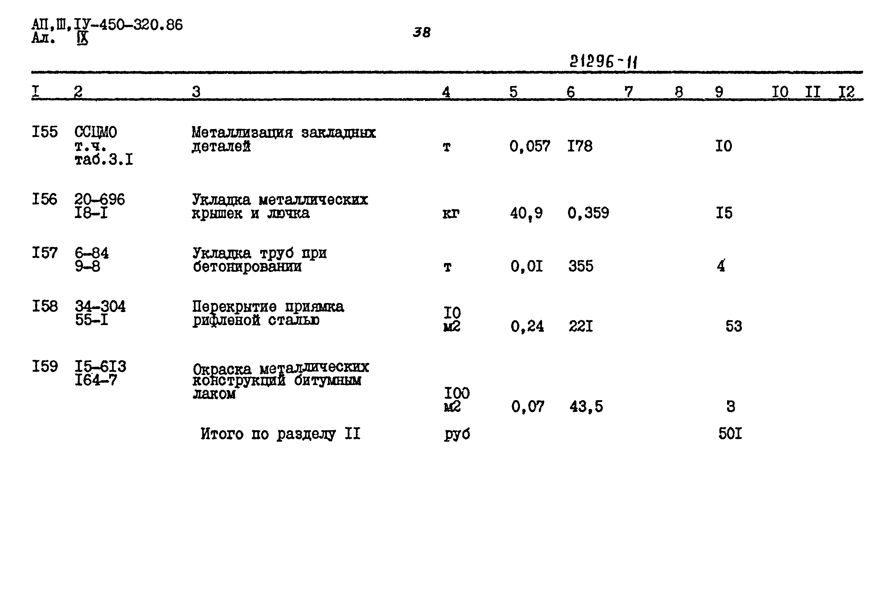 Типовой проект А-II,III,IV-450-320.86