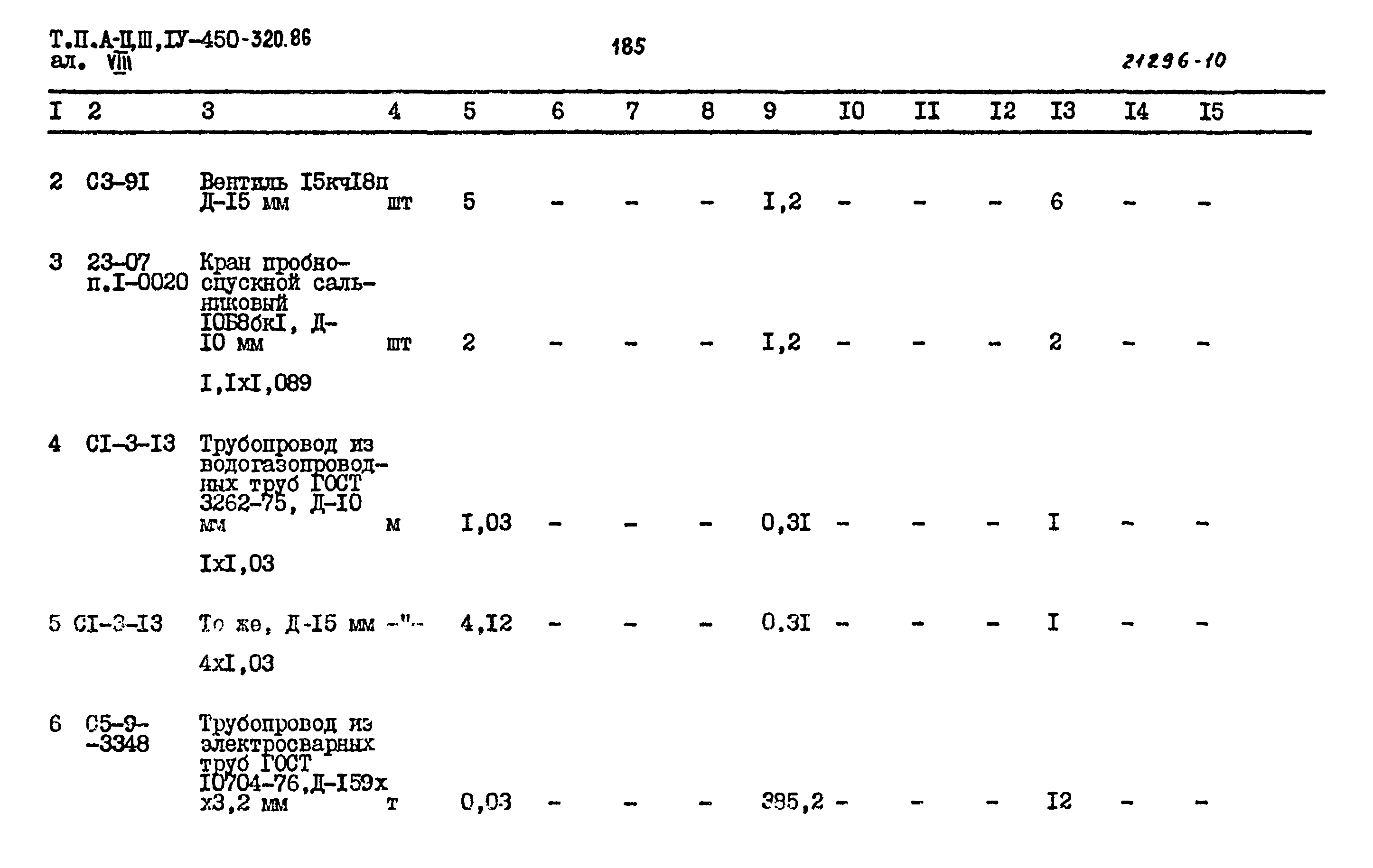Типовой проект А-II,III,IV-450-320.86