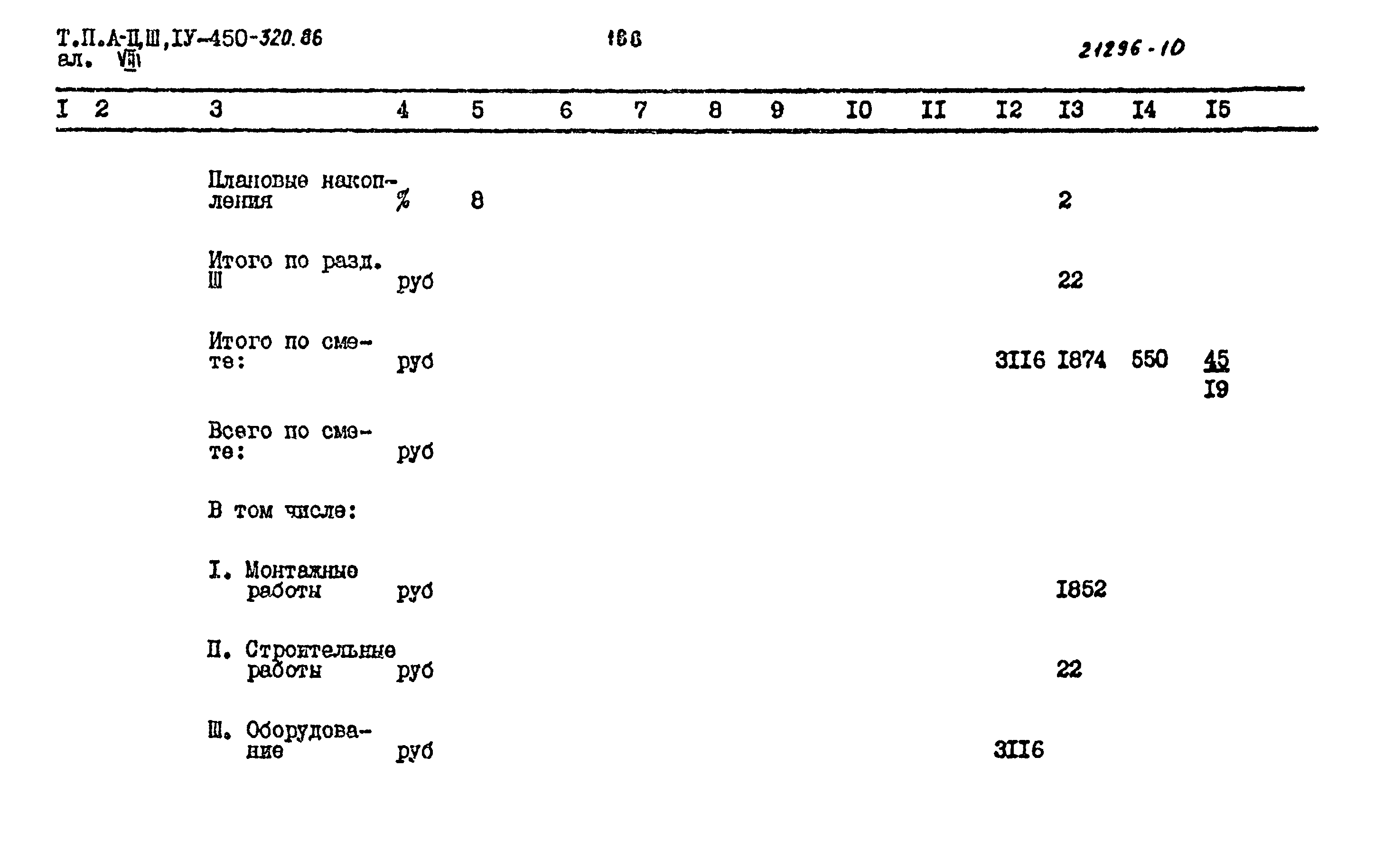 Типовой проект А-II,III,IV-450-320.86