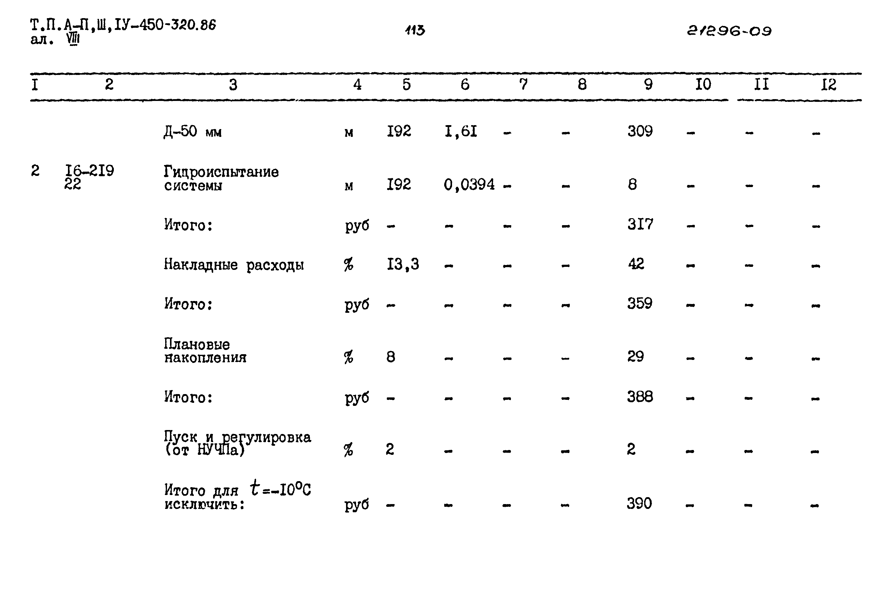 Типовой проект А-II,III,IV-450-320.86