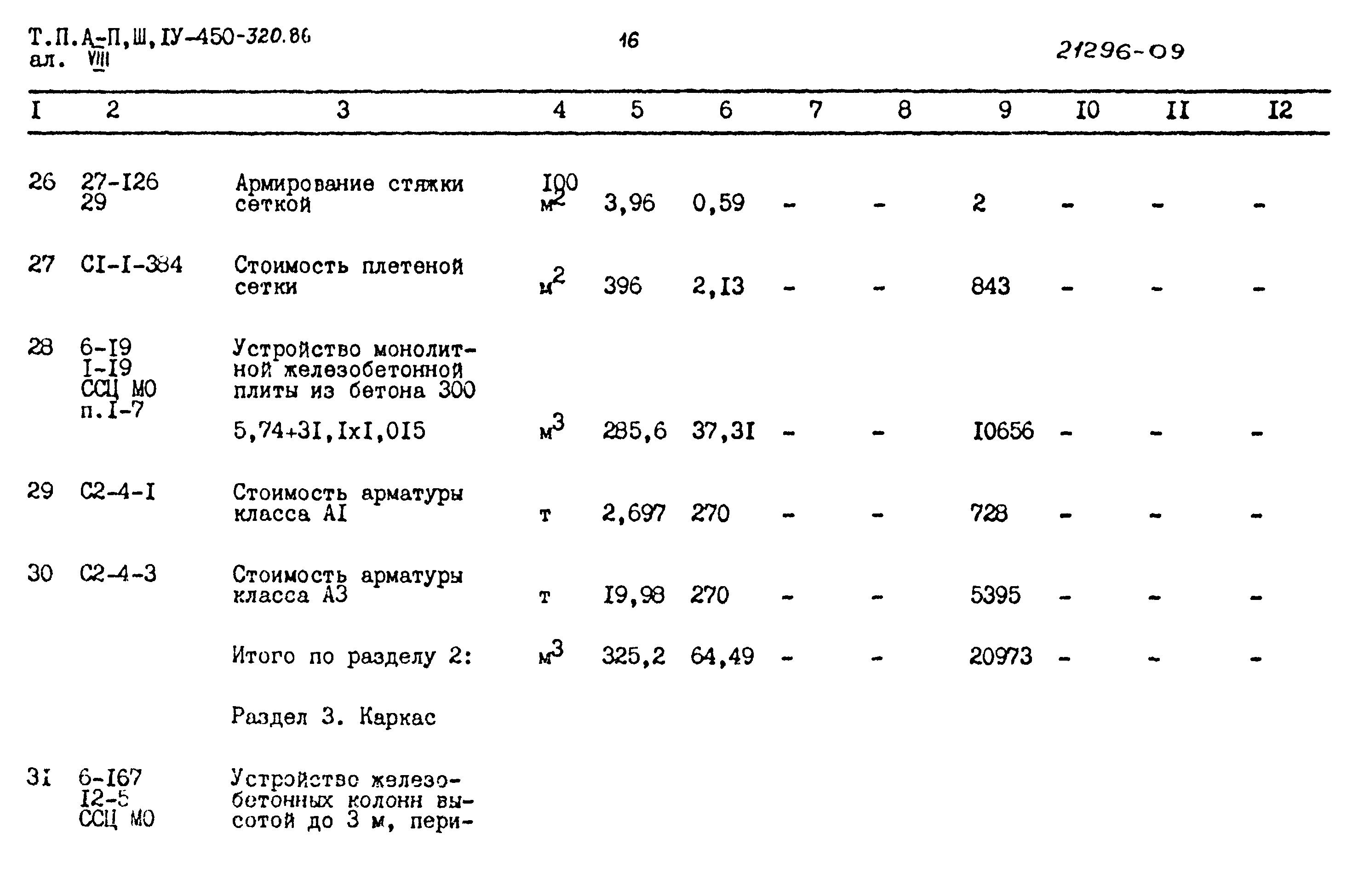 Типовой проект А-II,III,IV-450-320.86