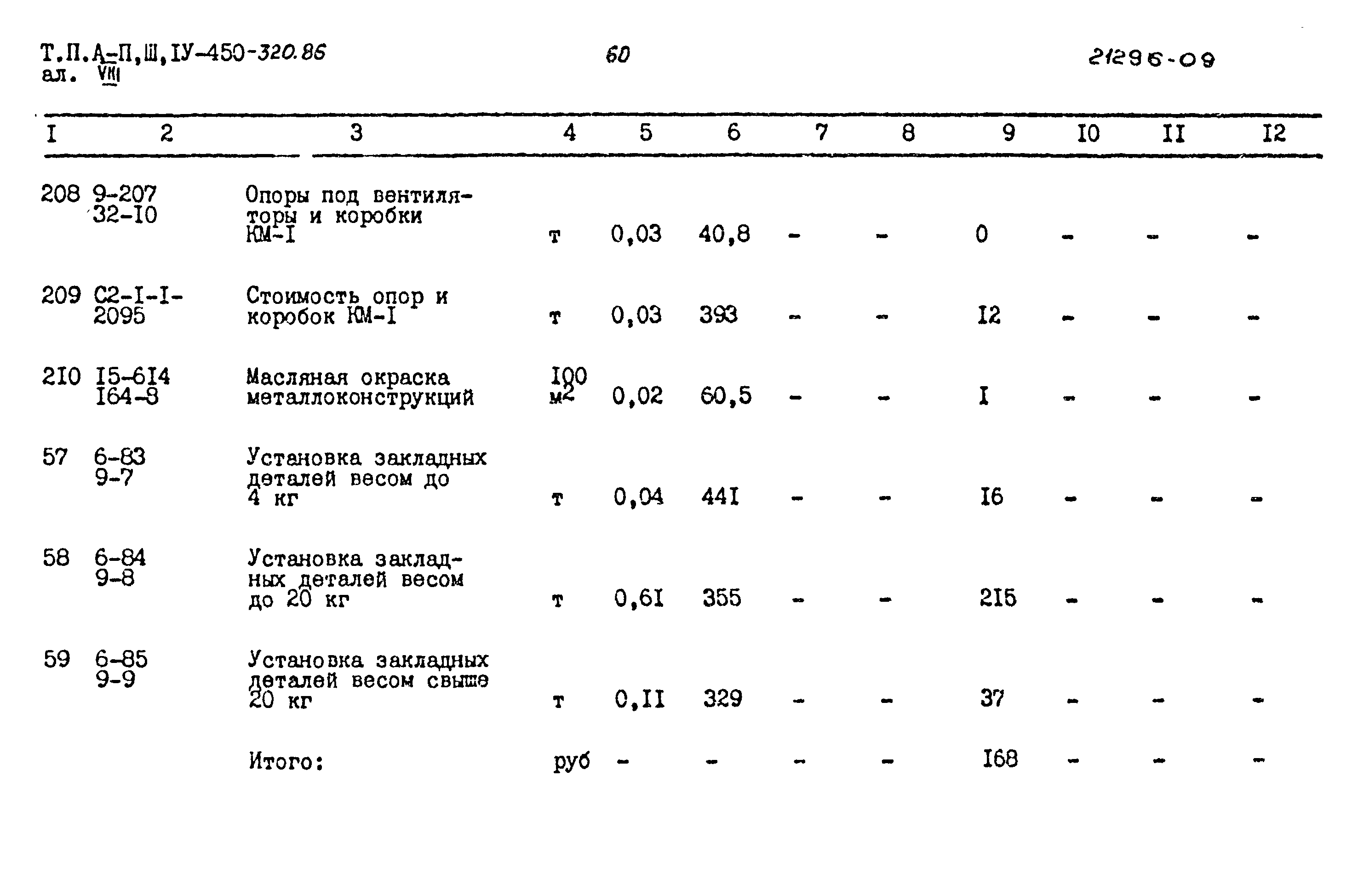 Типовой проект А-II,III,IV-450-320.86