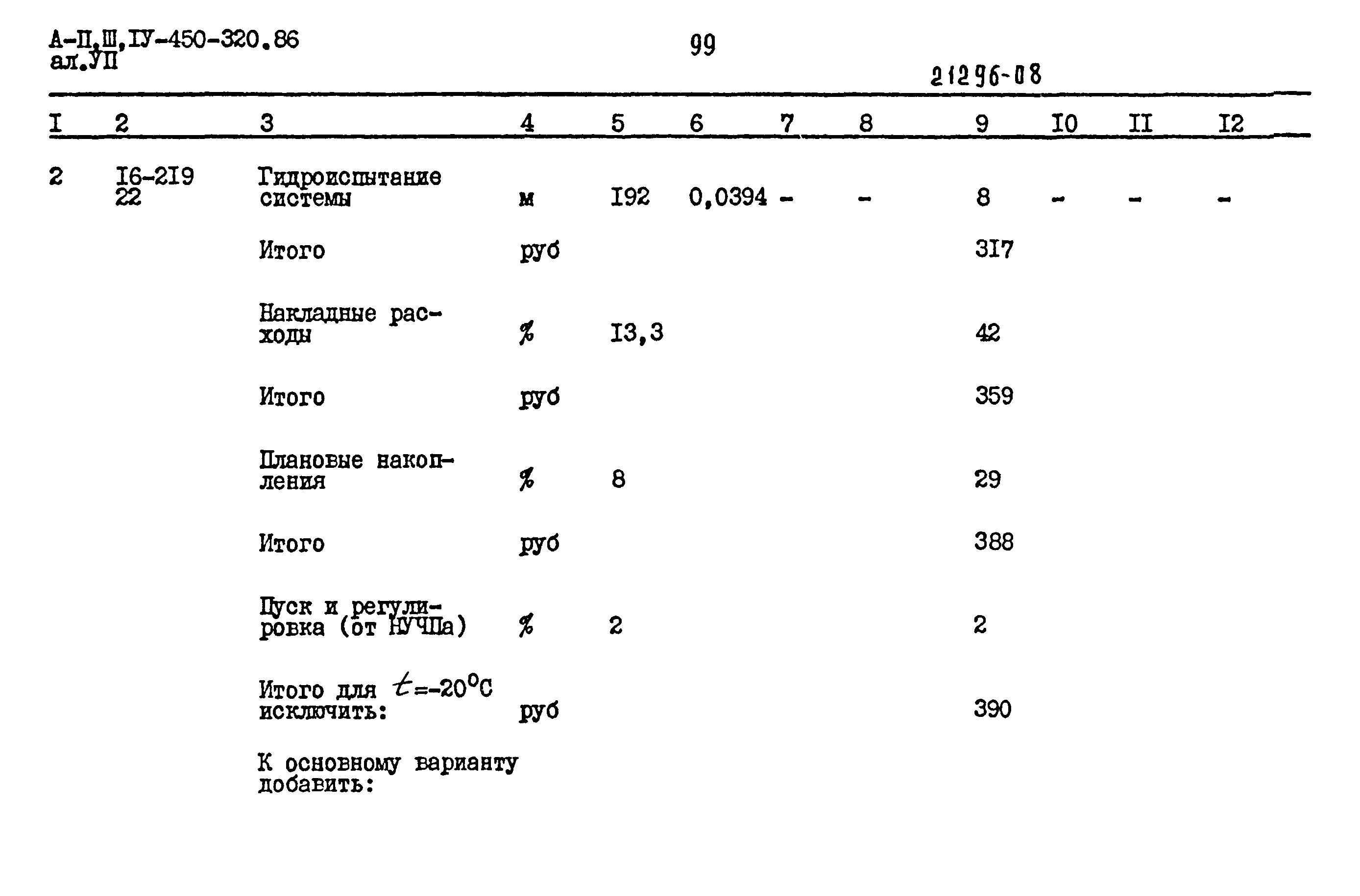 Типовой проект А-II,III,IV-450-320.86