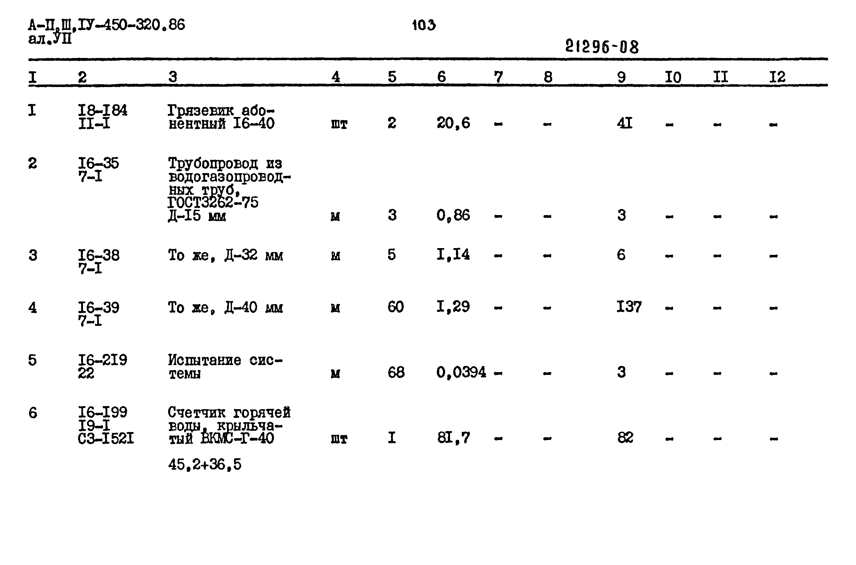 Типовой проект А-II,III,IV-450-320.86
