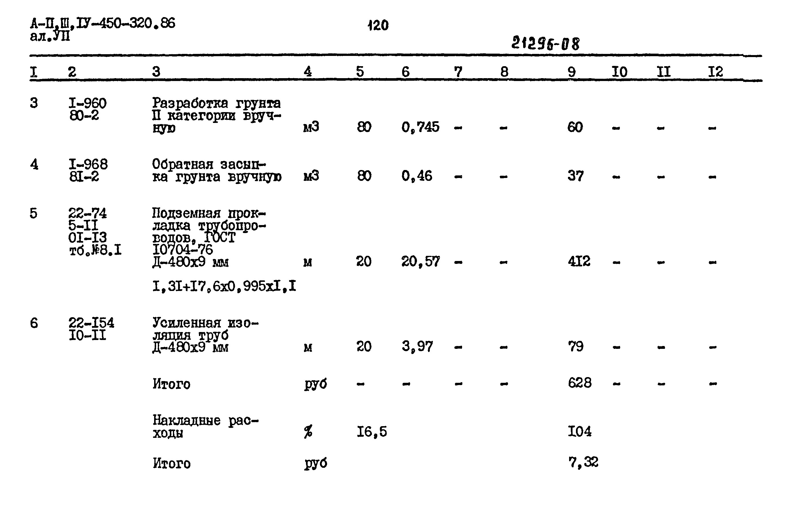 Типовой проект А-II,III,IV-450-320.86