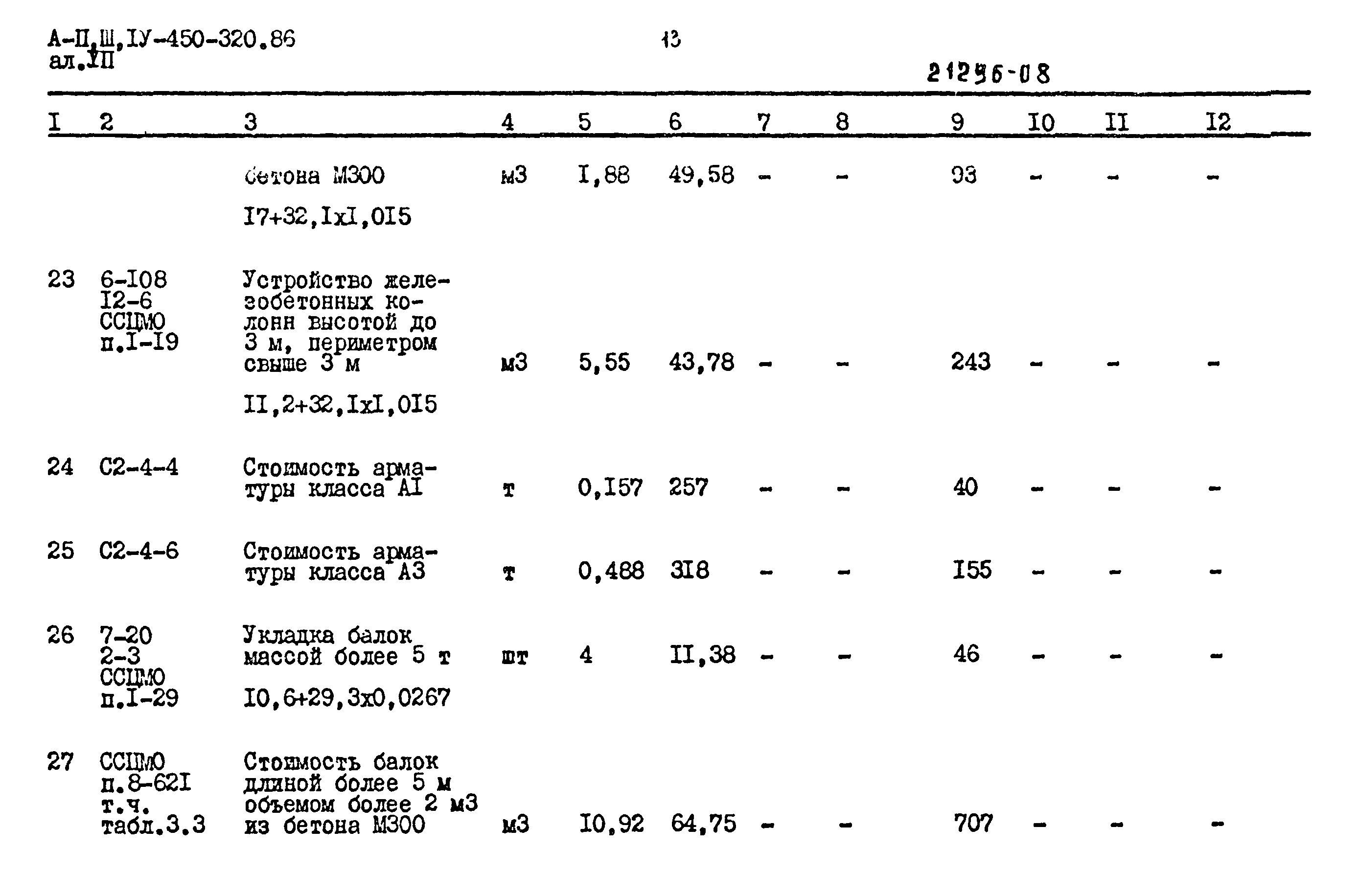 Типовой проект А-II,III,IV-450-320.86