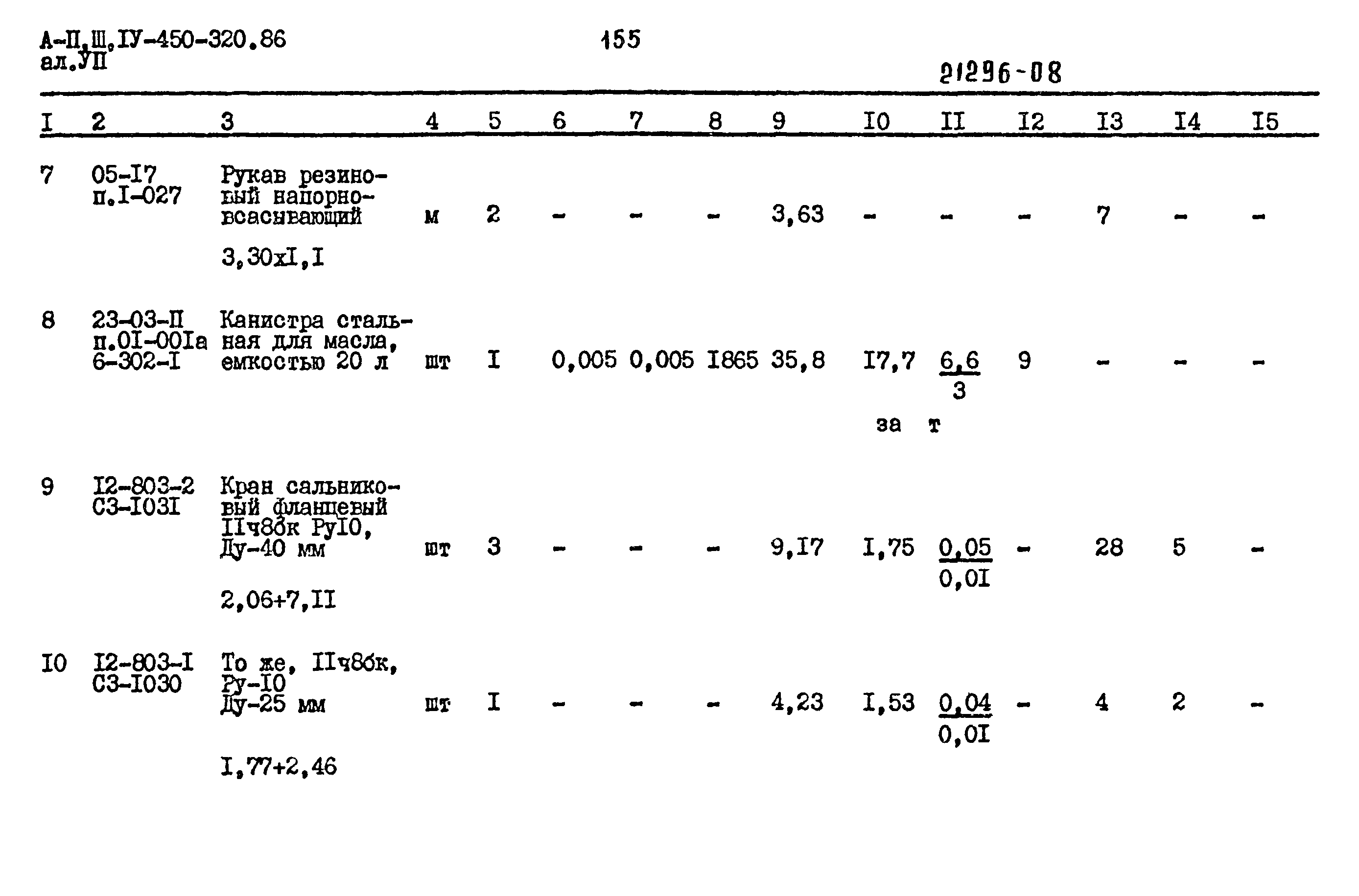 Типовой проект А-II,III,IV-450-320.86