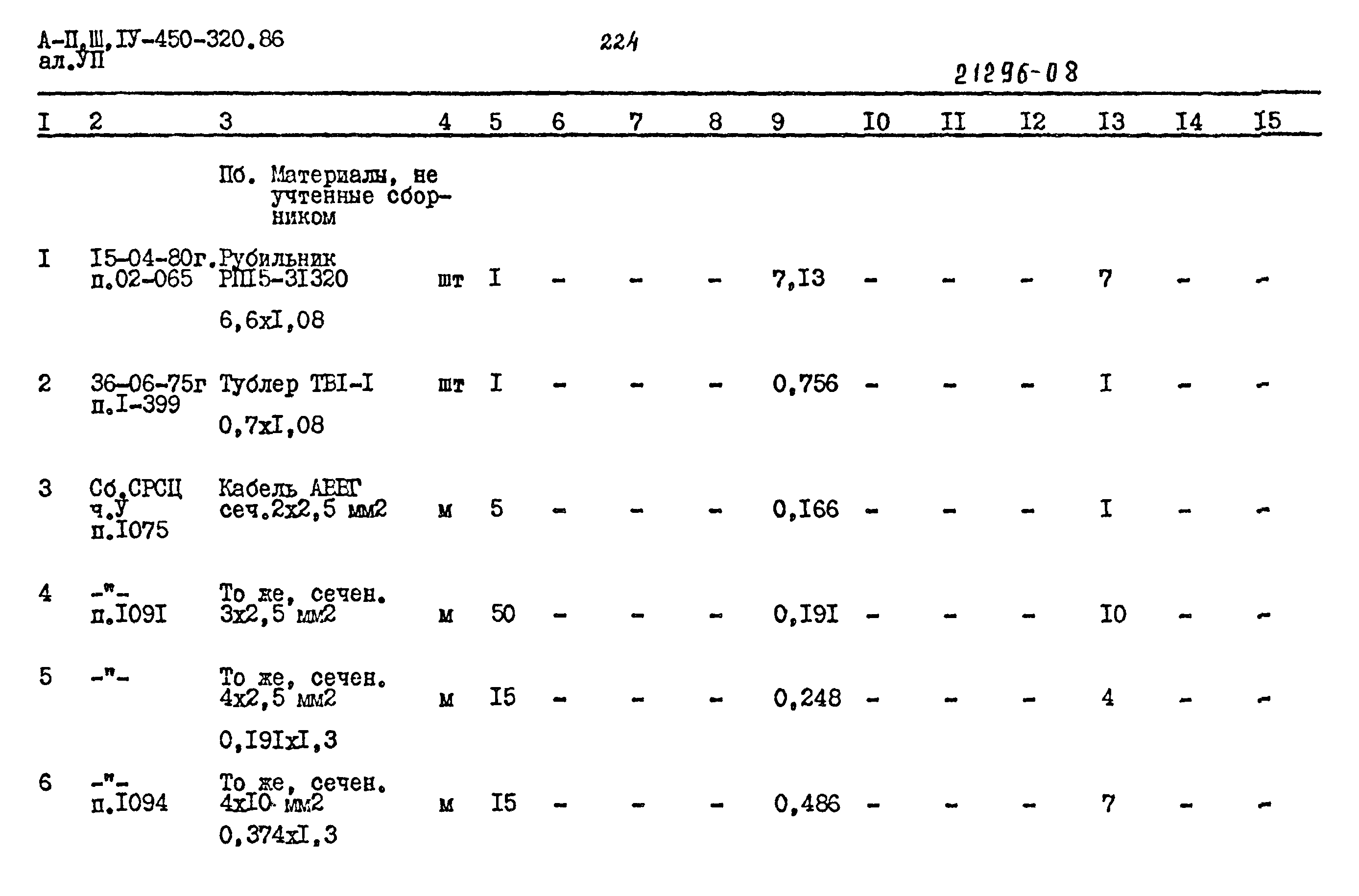 Типовой проект А-II,III,IV-450-320.86