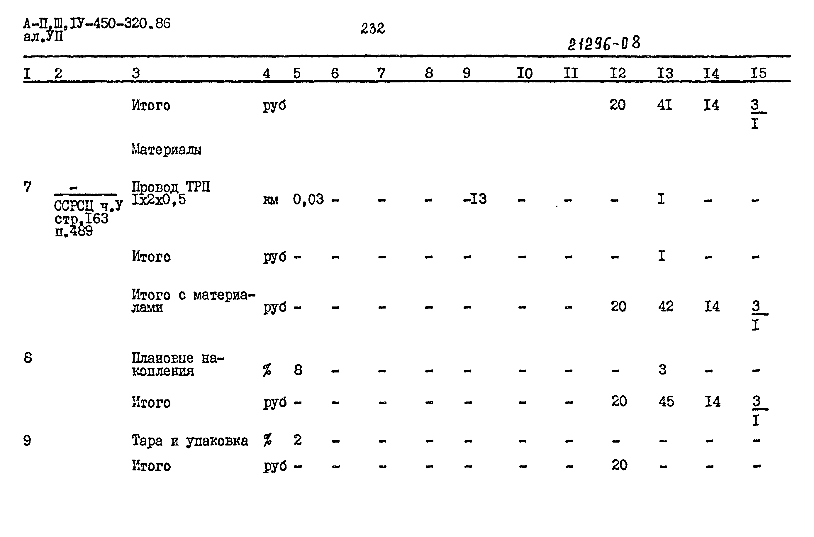 Типовой проект А-II,III,IV-450-320.86