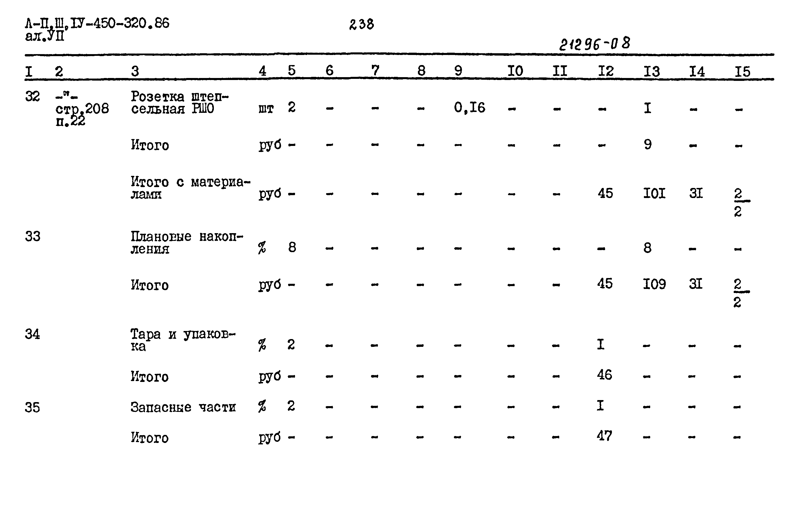 Типовой проект А-II,III,IV-450-320.86