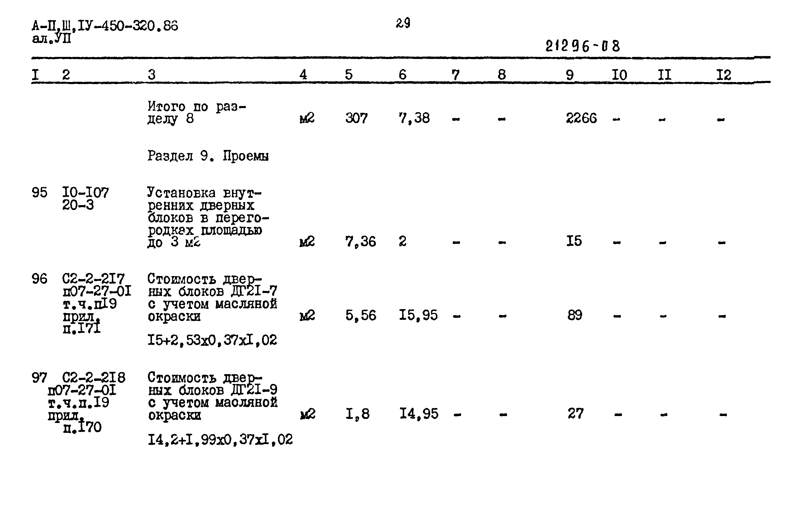 Типовой проект А-II,III,IV-450-320.86
