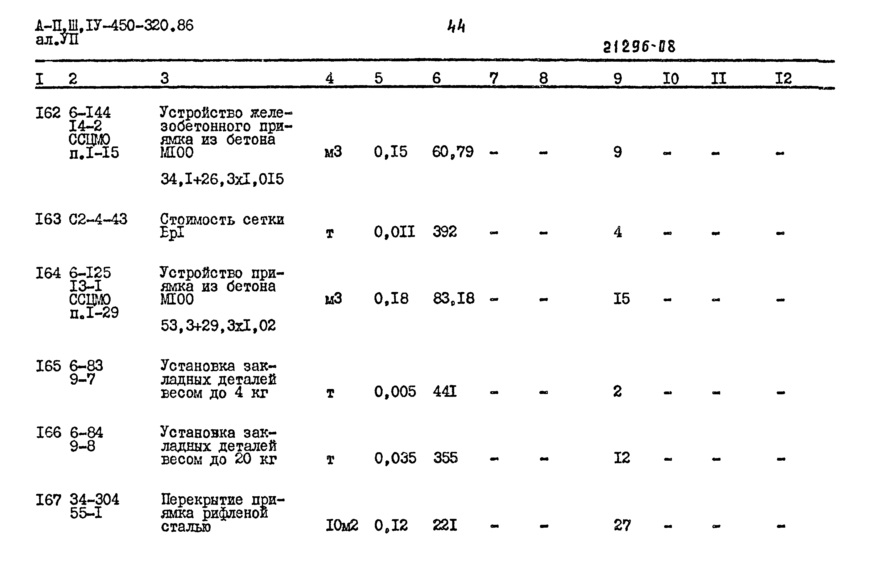 Типовой проект А-II,III,IV-450-320.86