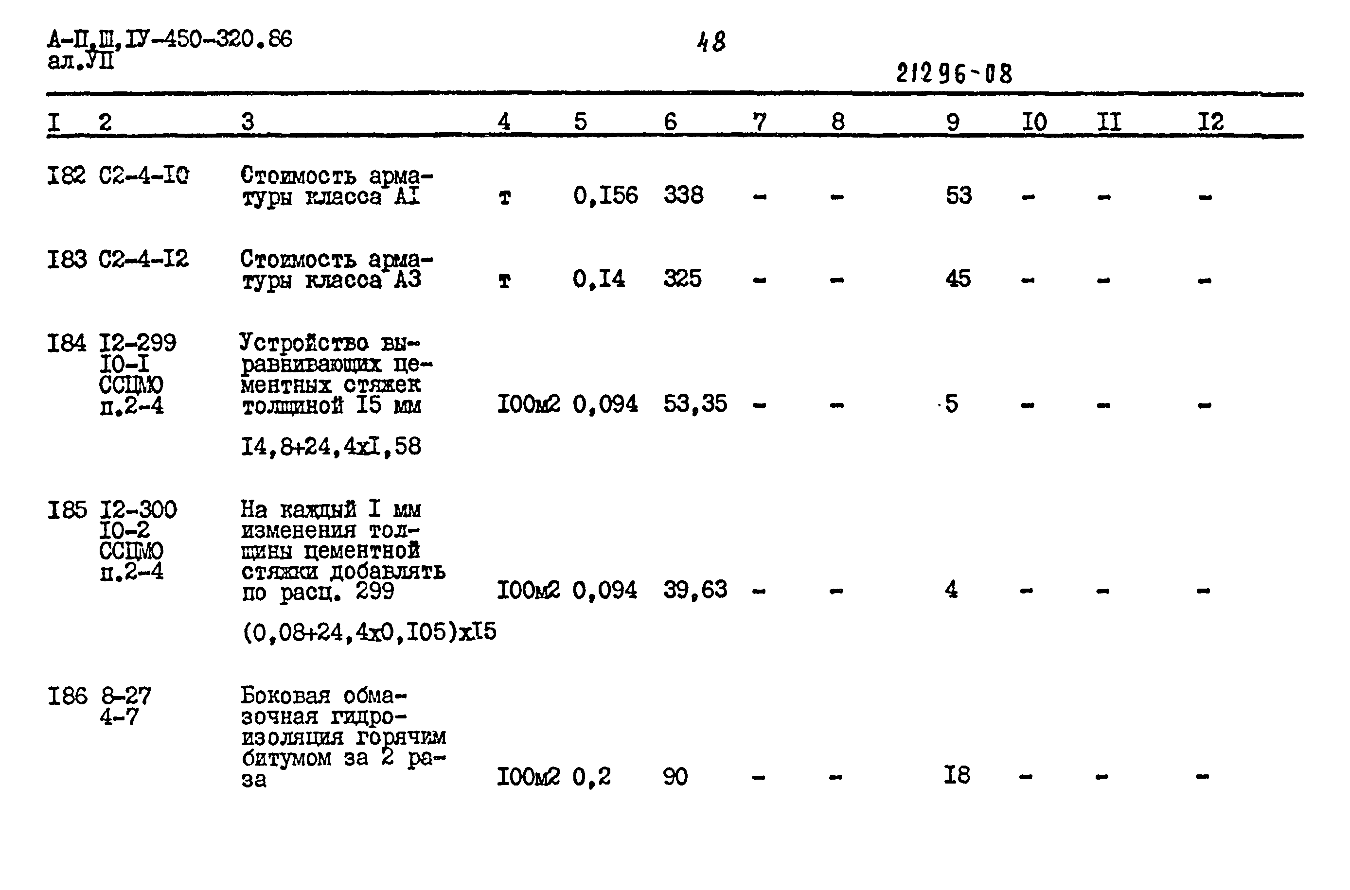 Типовой проект А-II,III,IV-450-320.86