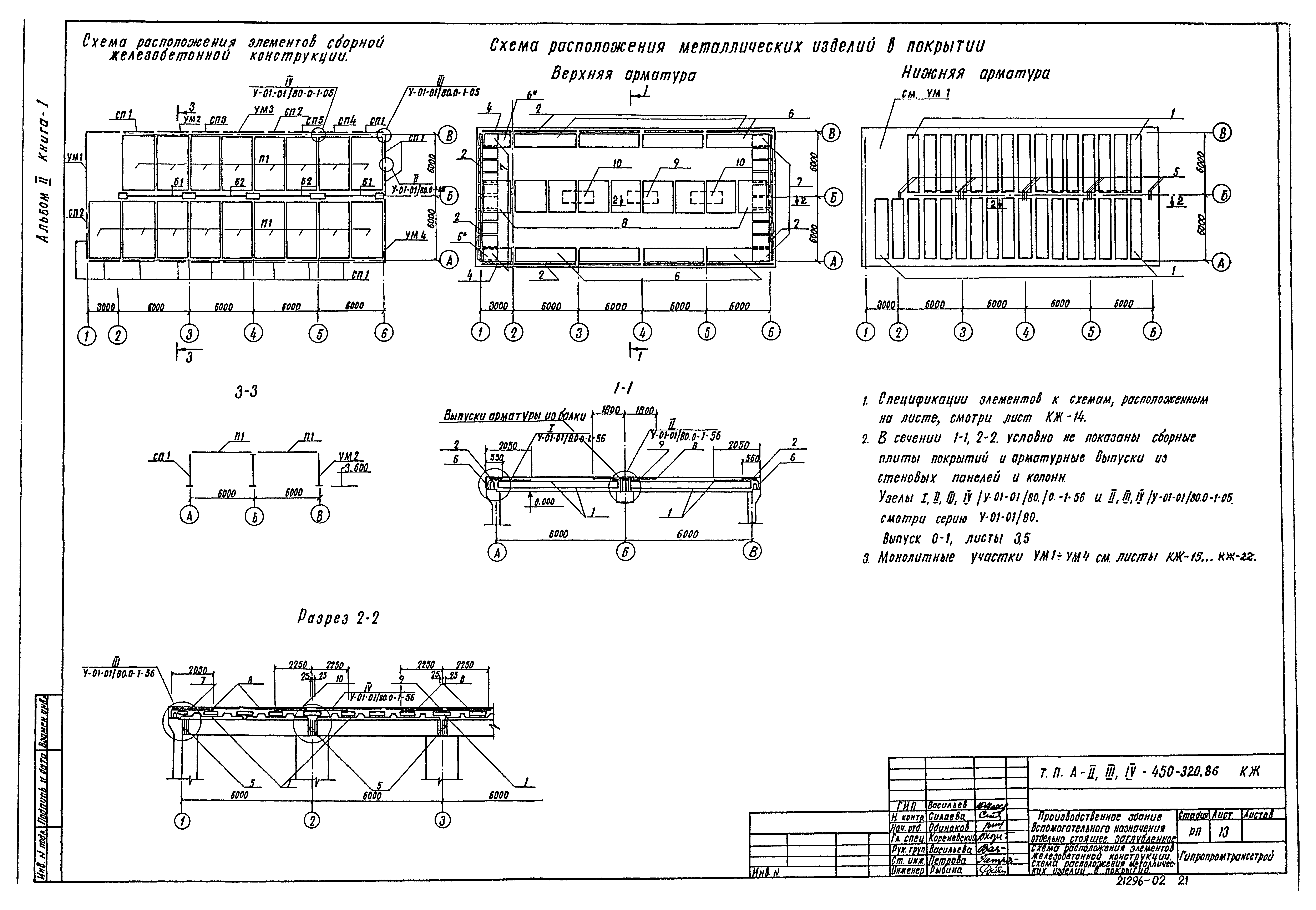 Типовой проект А-II,III,IV-450-320.86