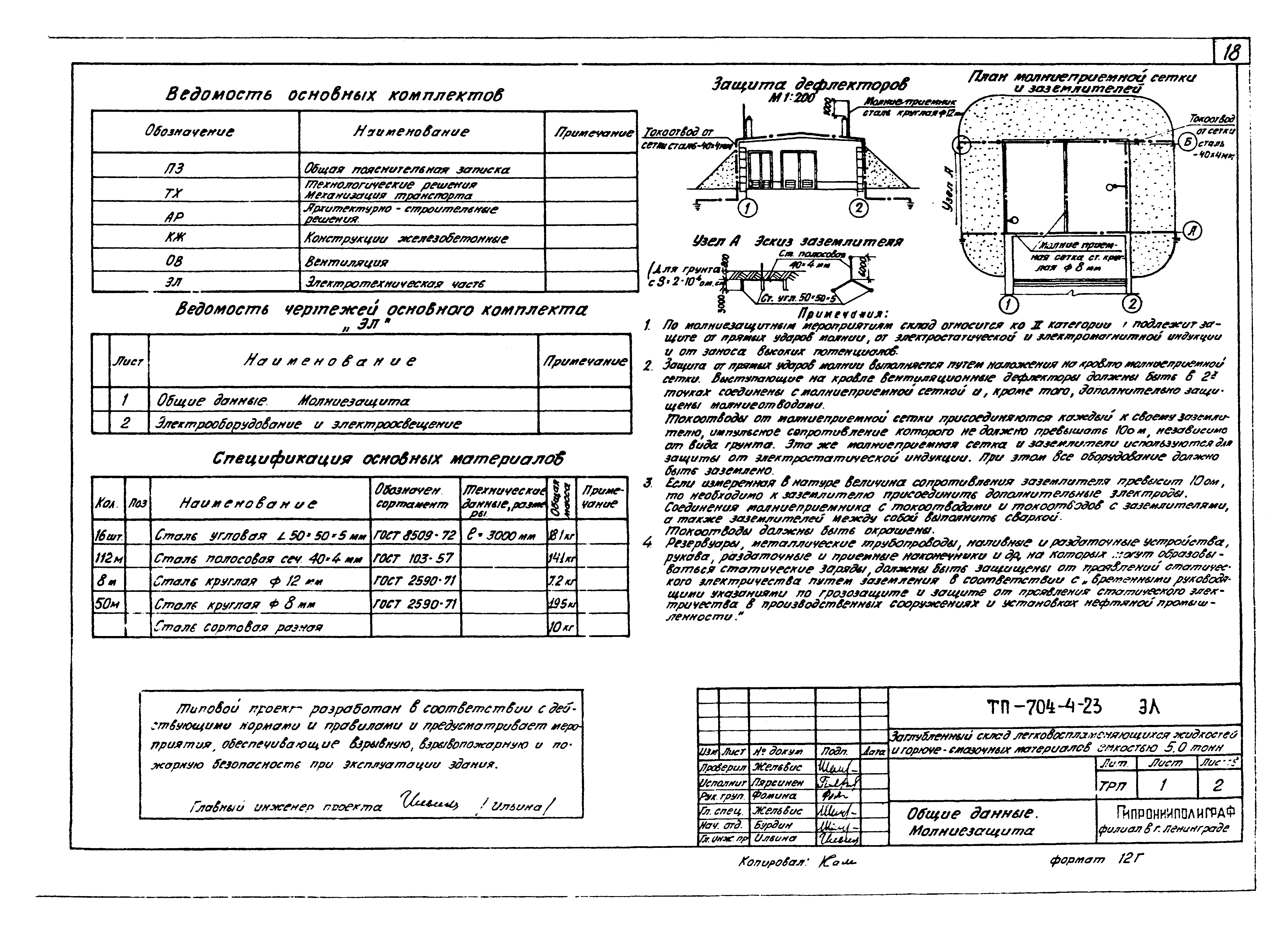 Типовой проект 704-4-23