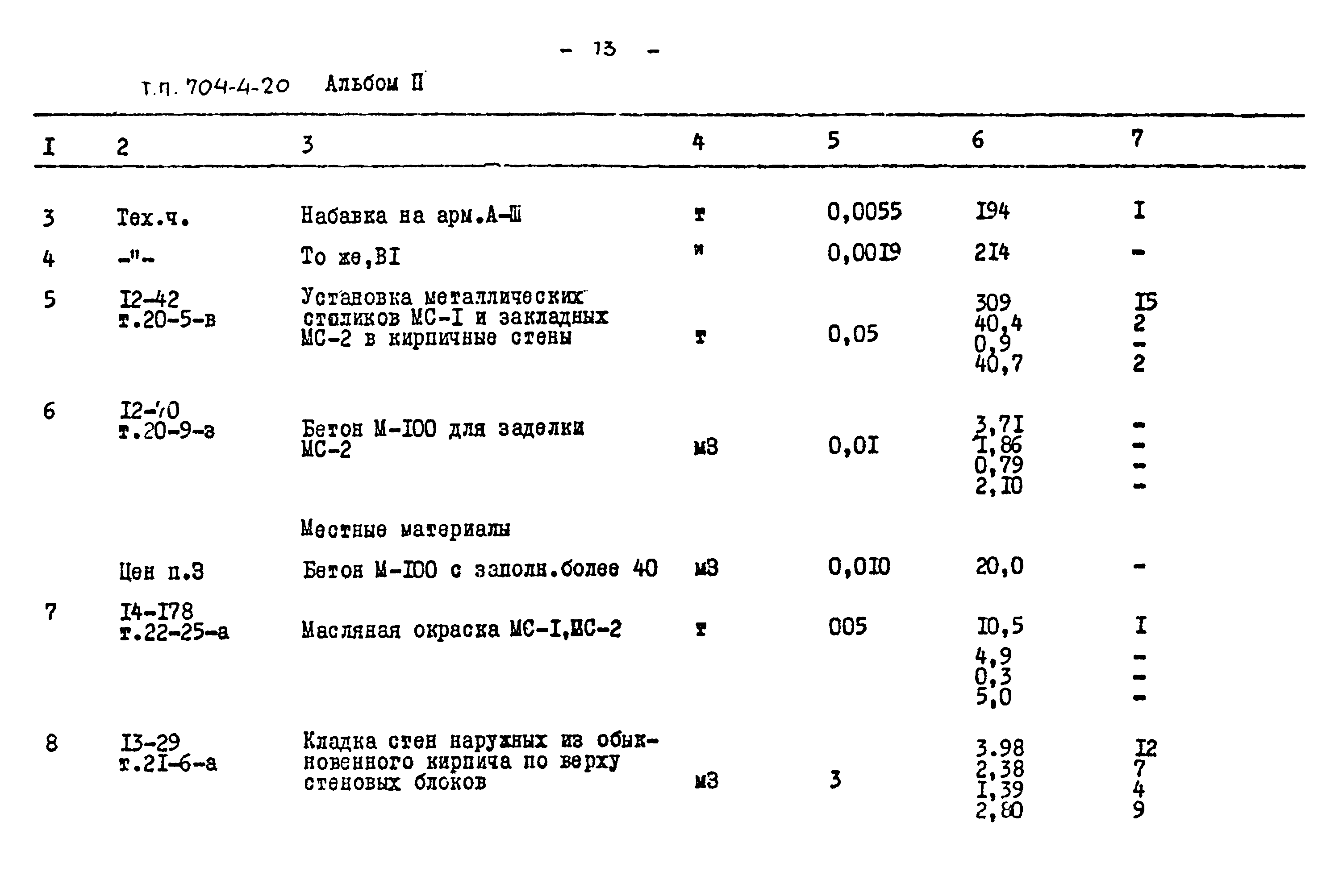 Типовой проект 704-4-20