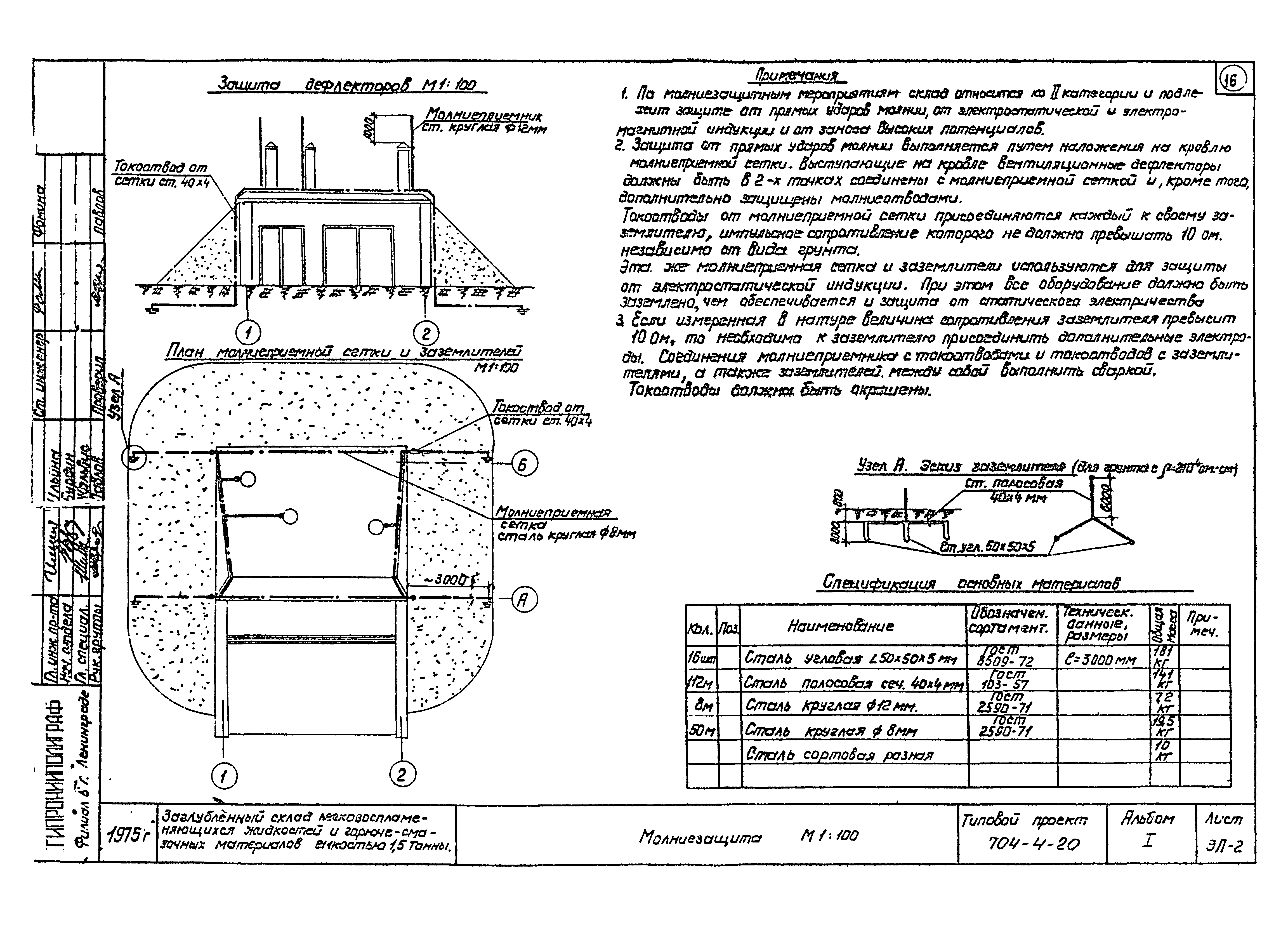 Типовой проект 704-4-20