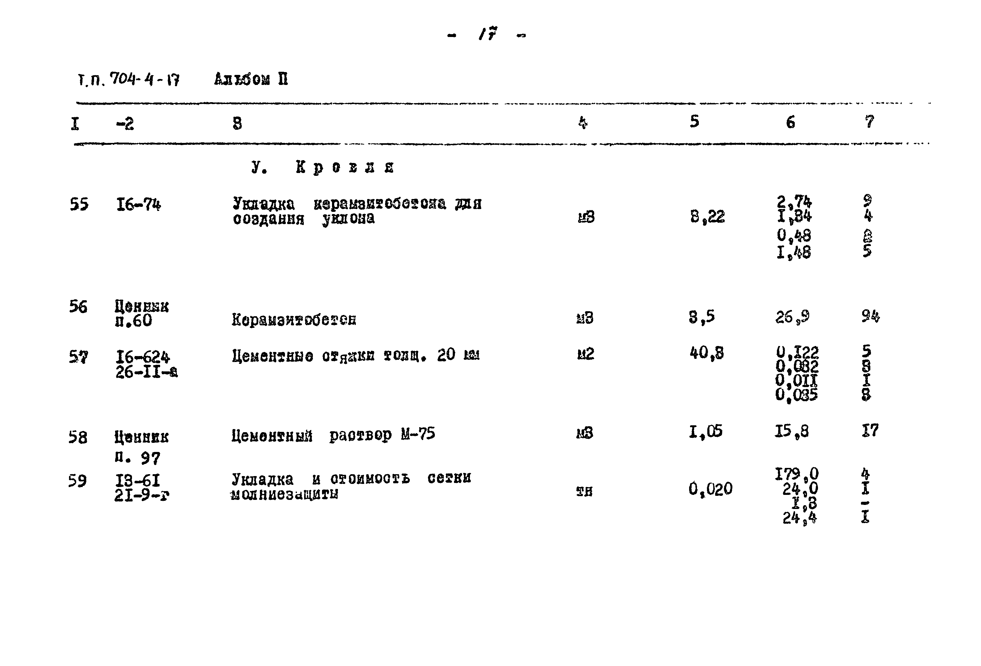 Типовой проект 704-4-17