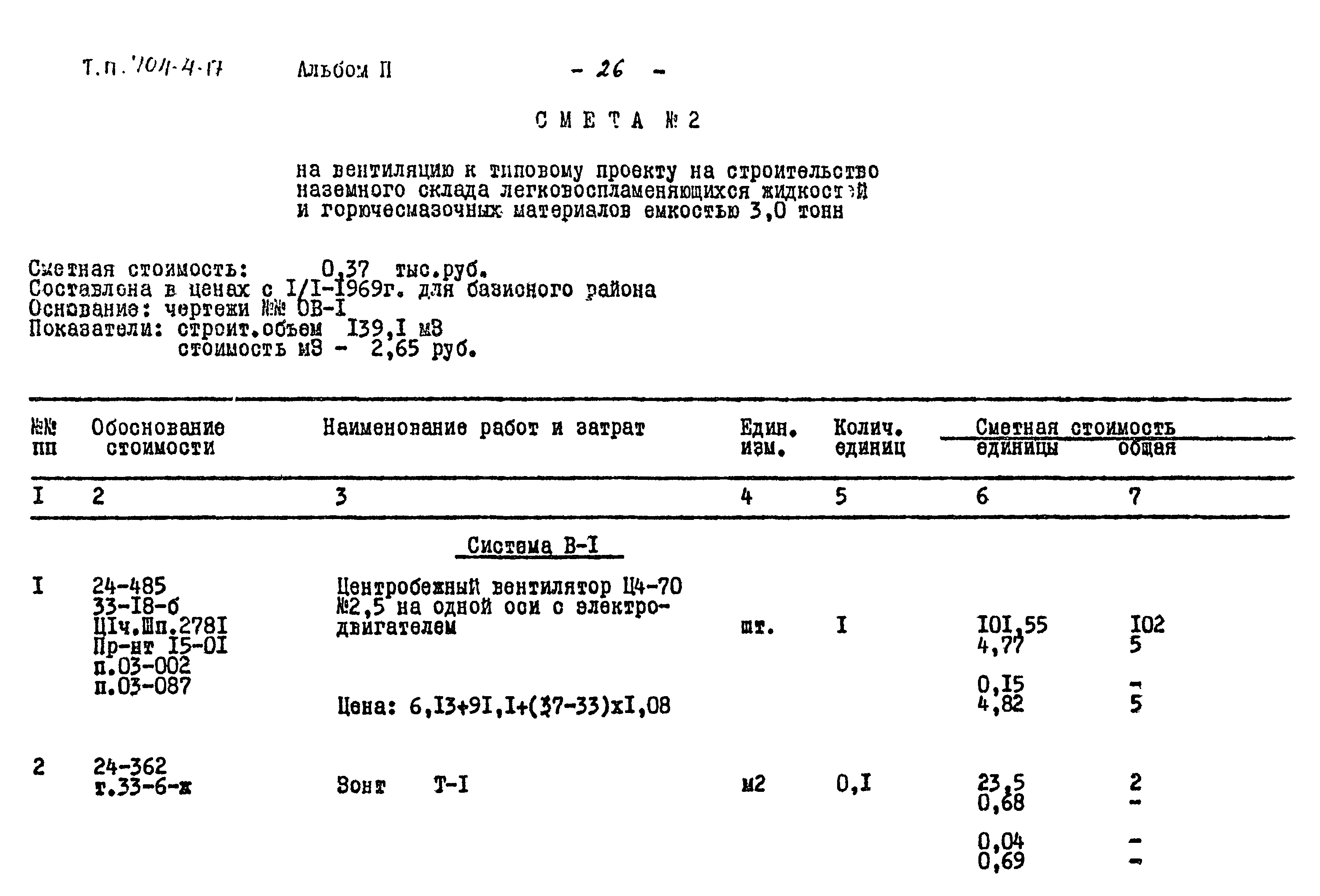 Типовой проект 704-4-17
