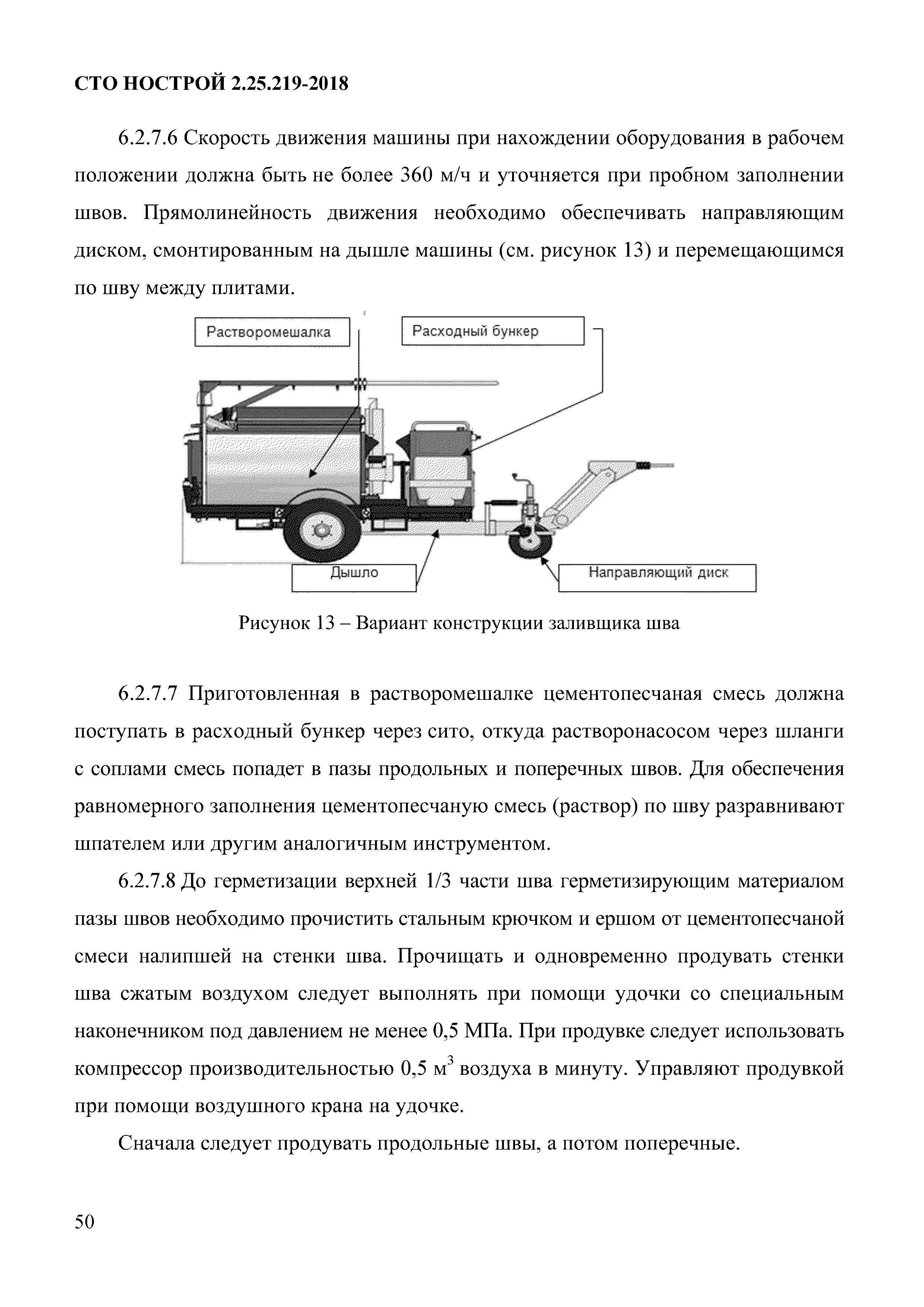 СТО НОСТРОЙ 2.25.219-2018