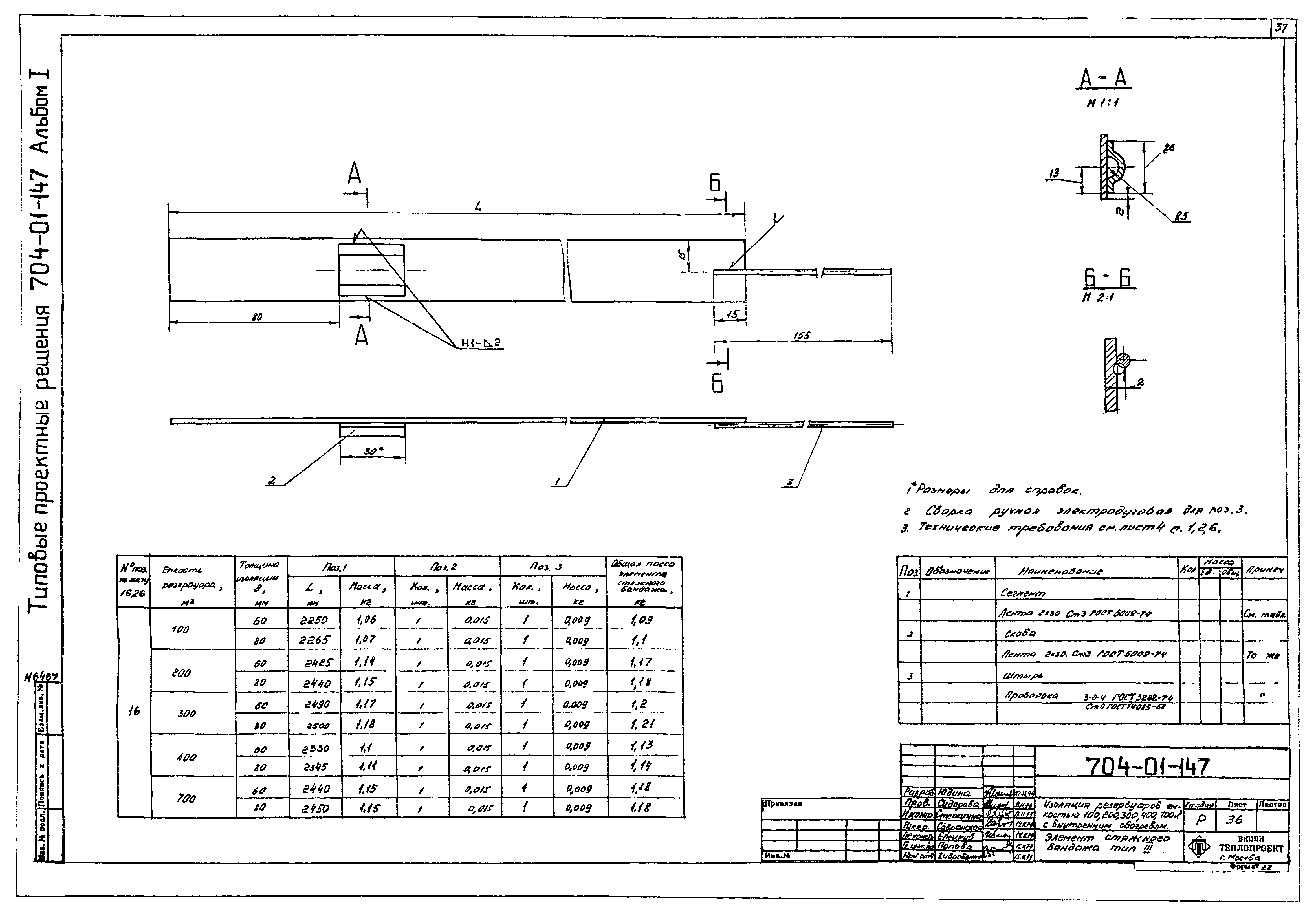 Типовые проектные решения 704-01-147