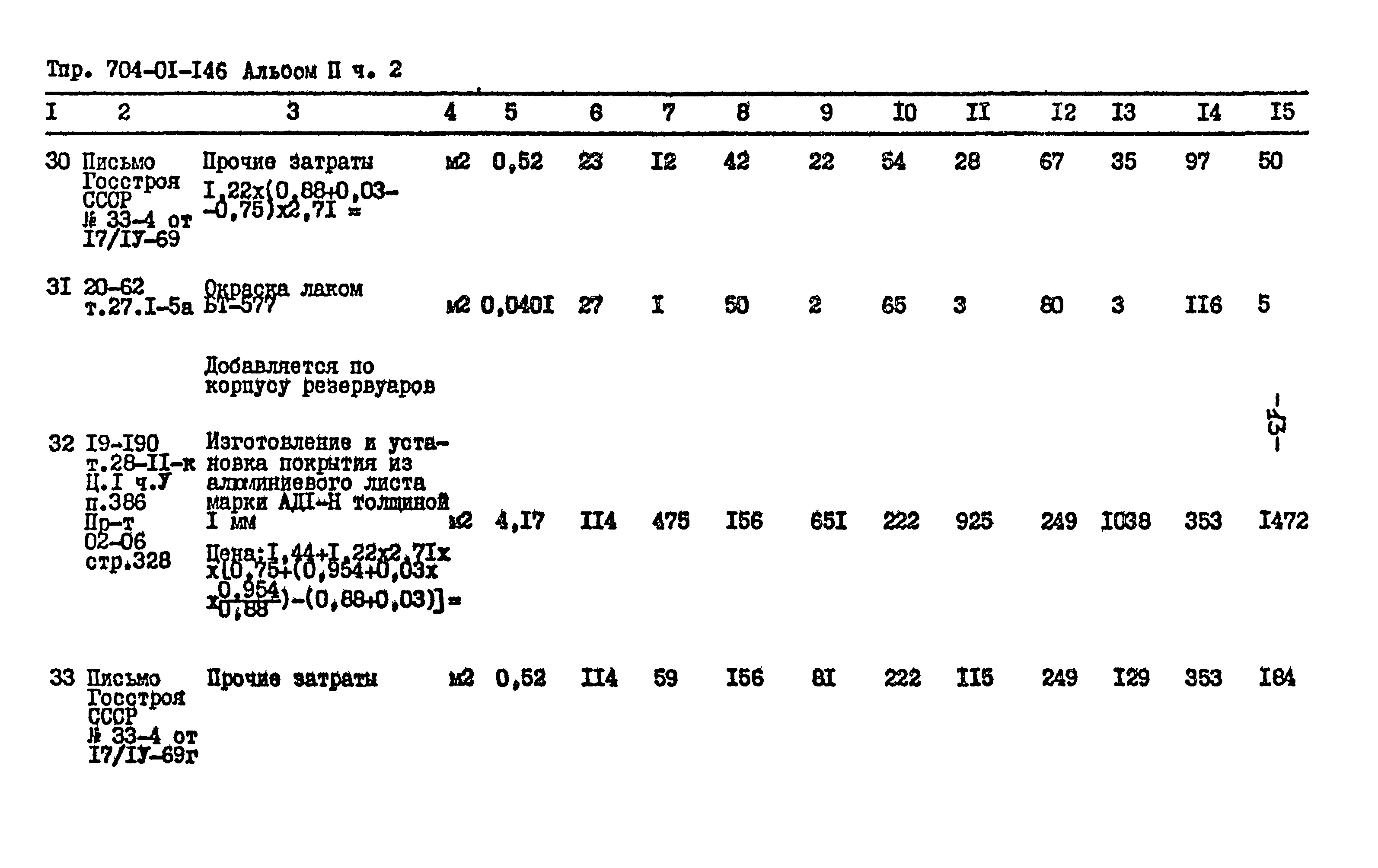 Типовые проектные решения 704-01-146