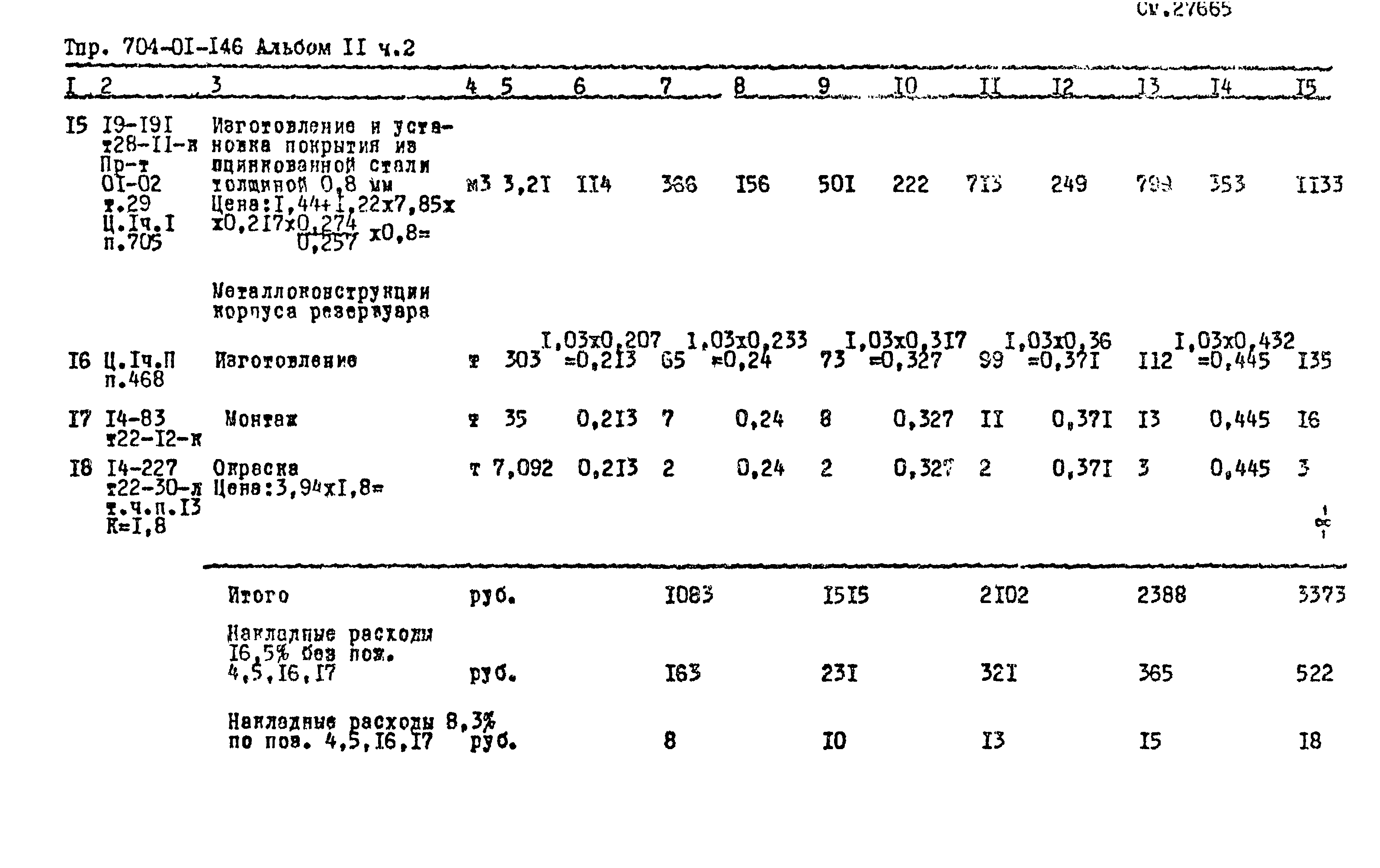 Типовые проектные решения 704-01-146