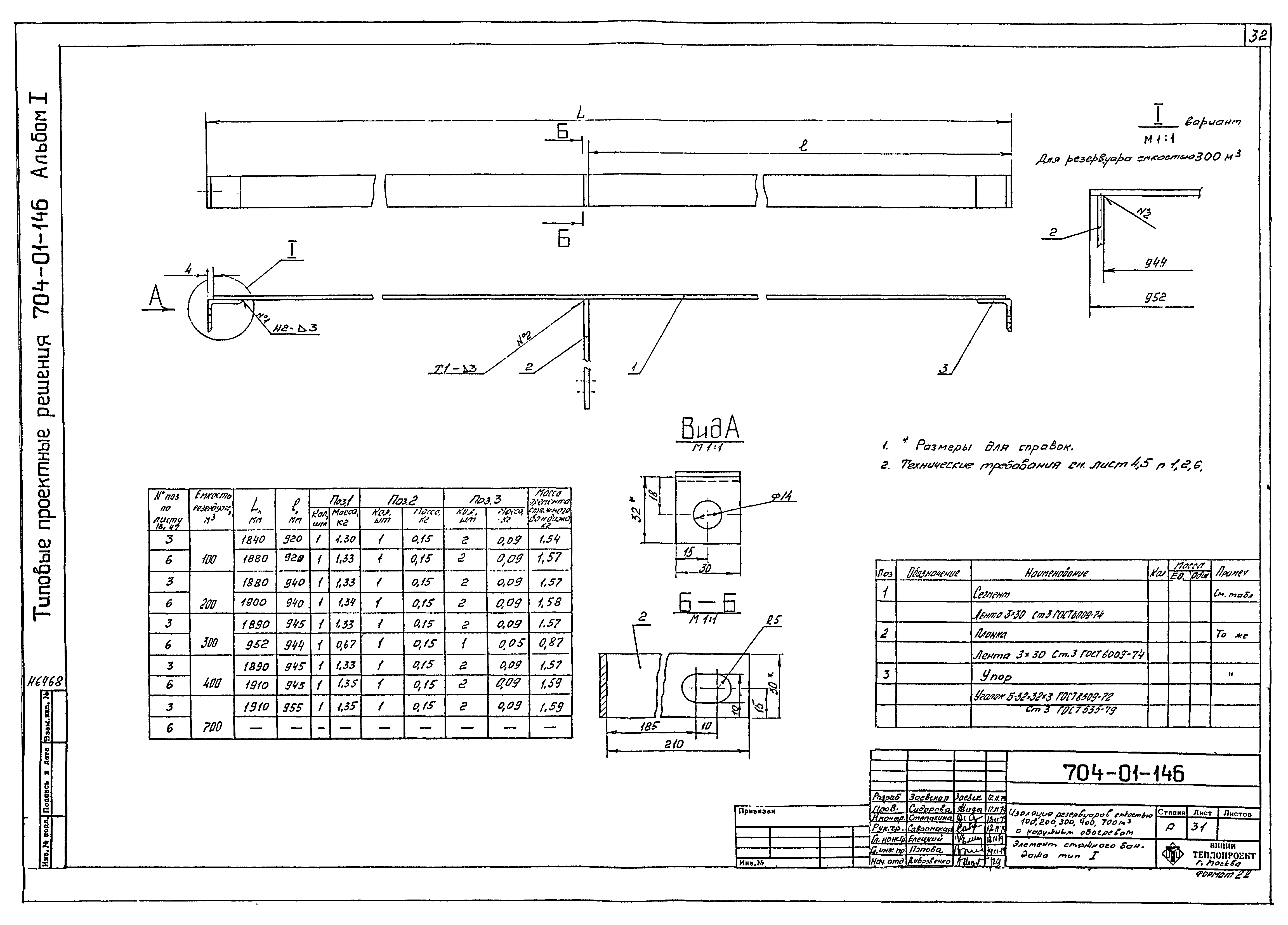 Типовые проектные решения 704-01-146