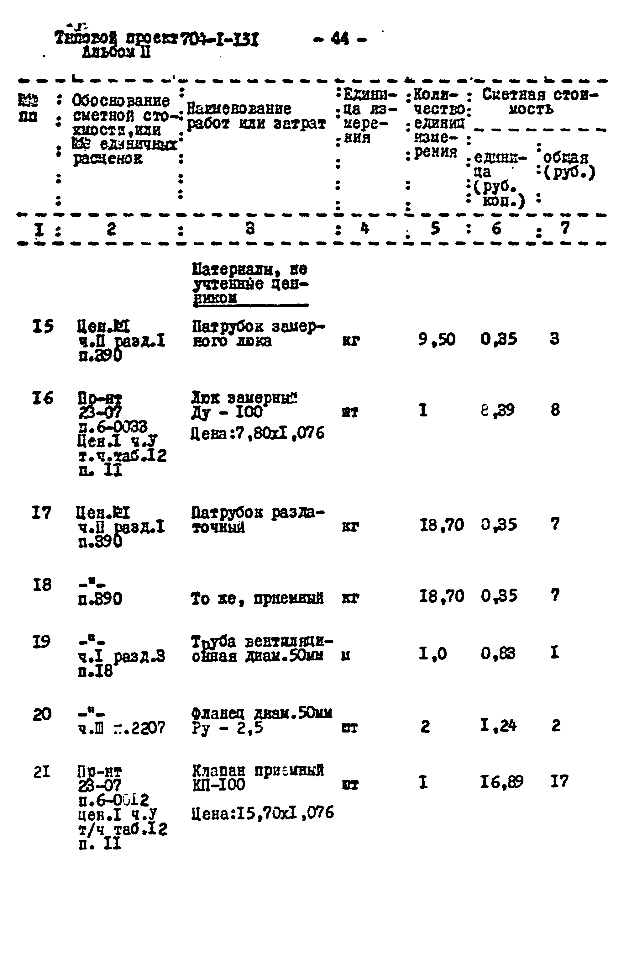 Типовой проект 704-1-131