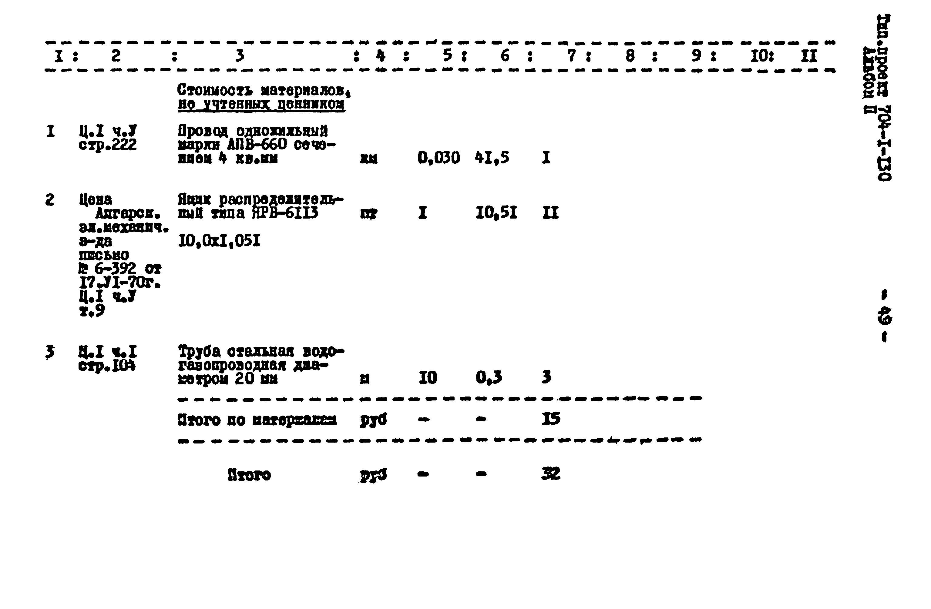 Типовой проект 704-1-130
