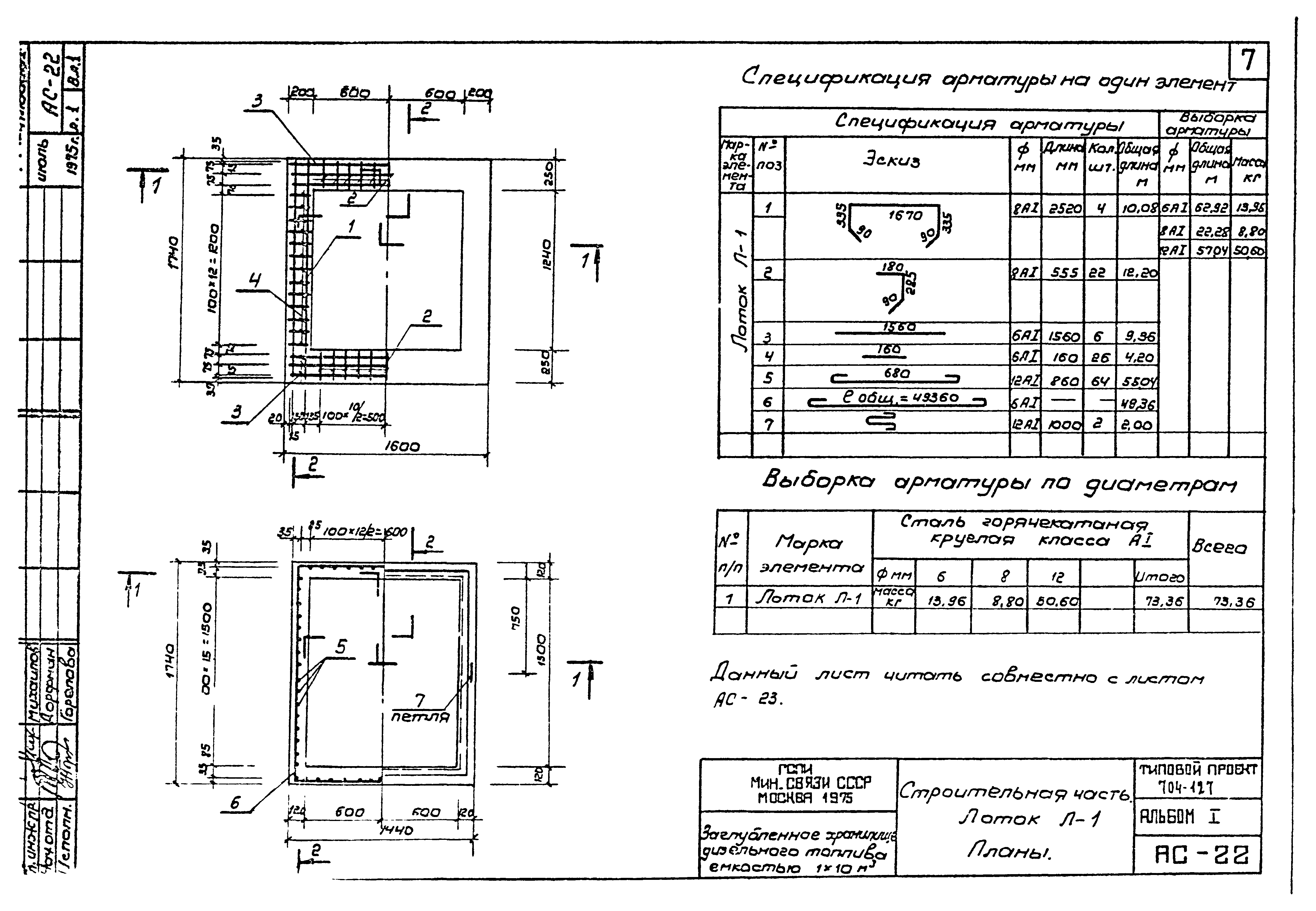 Типовой проект 704-1-127