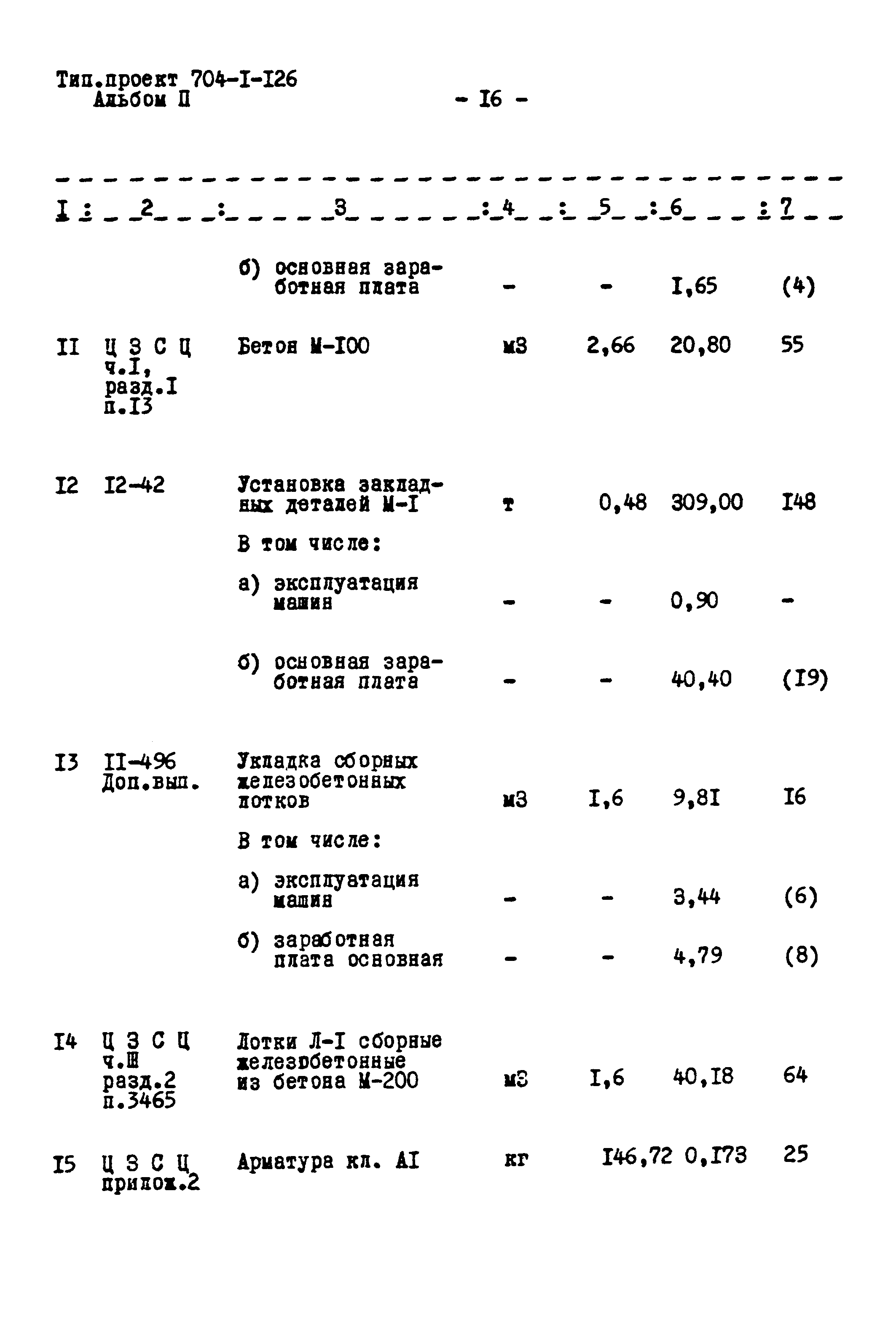 Типовой проект 704-1-126