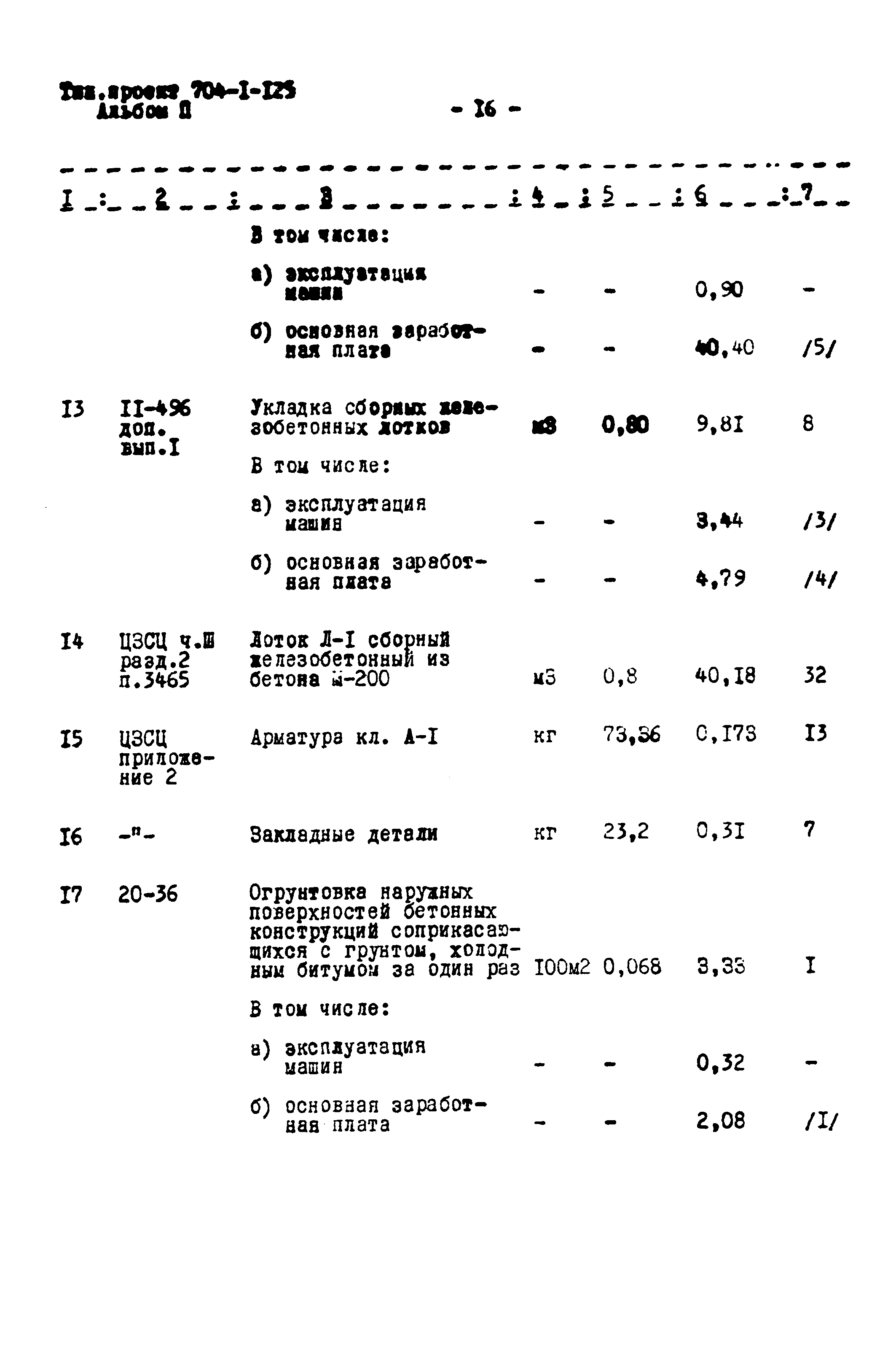 Типовой проект 704-1-125