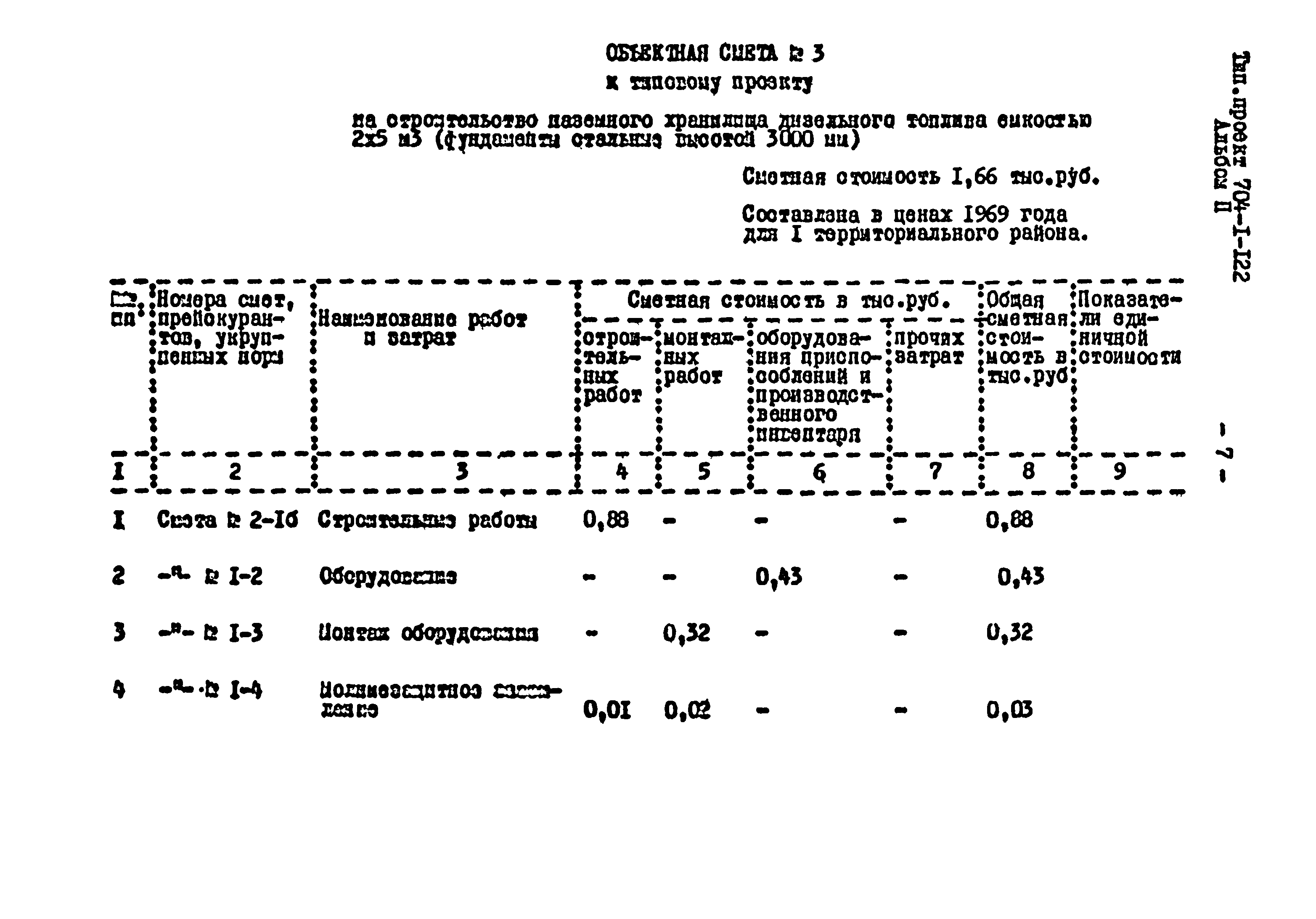 Типовой проект 704-1-122