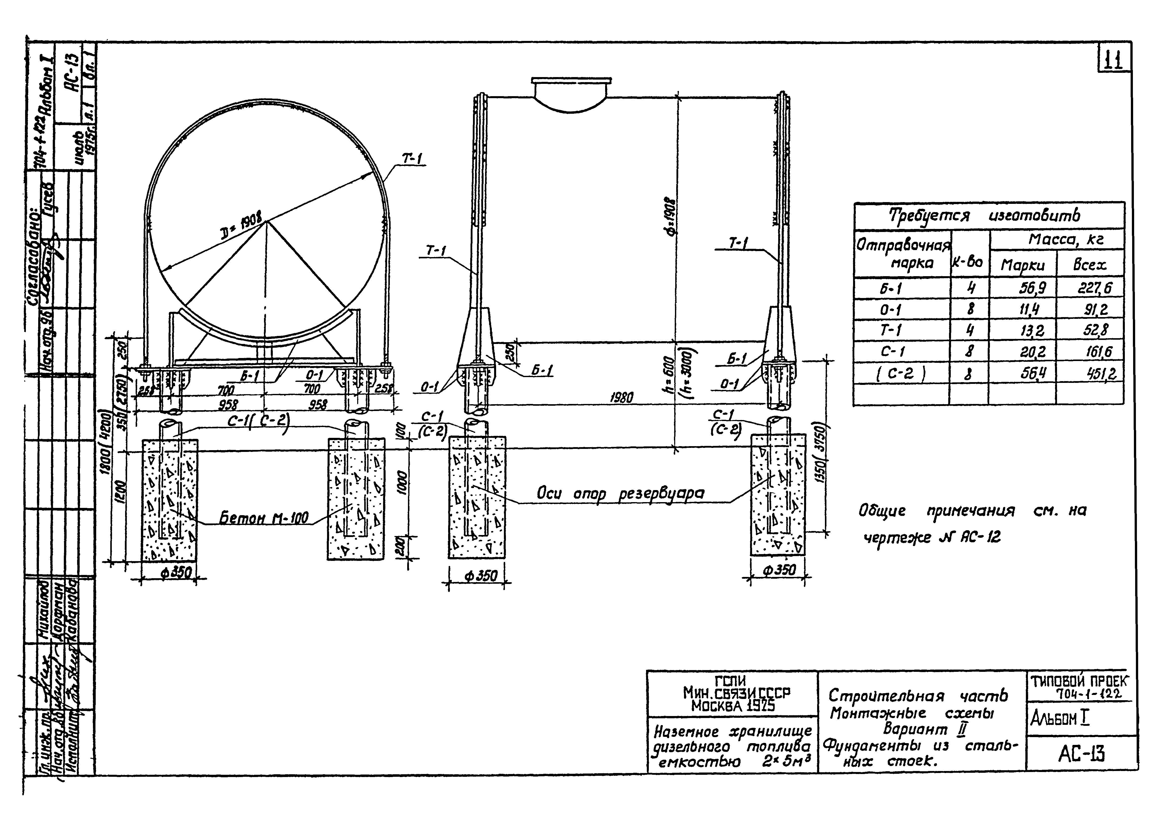 Типовой проект 704-1-122