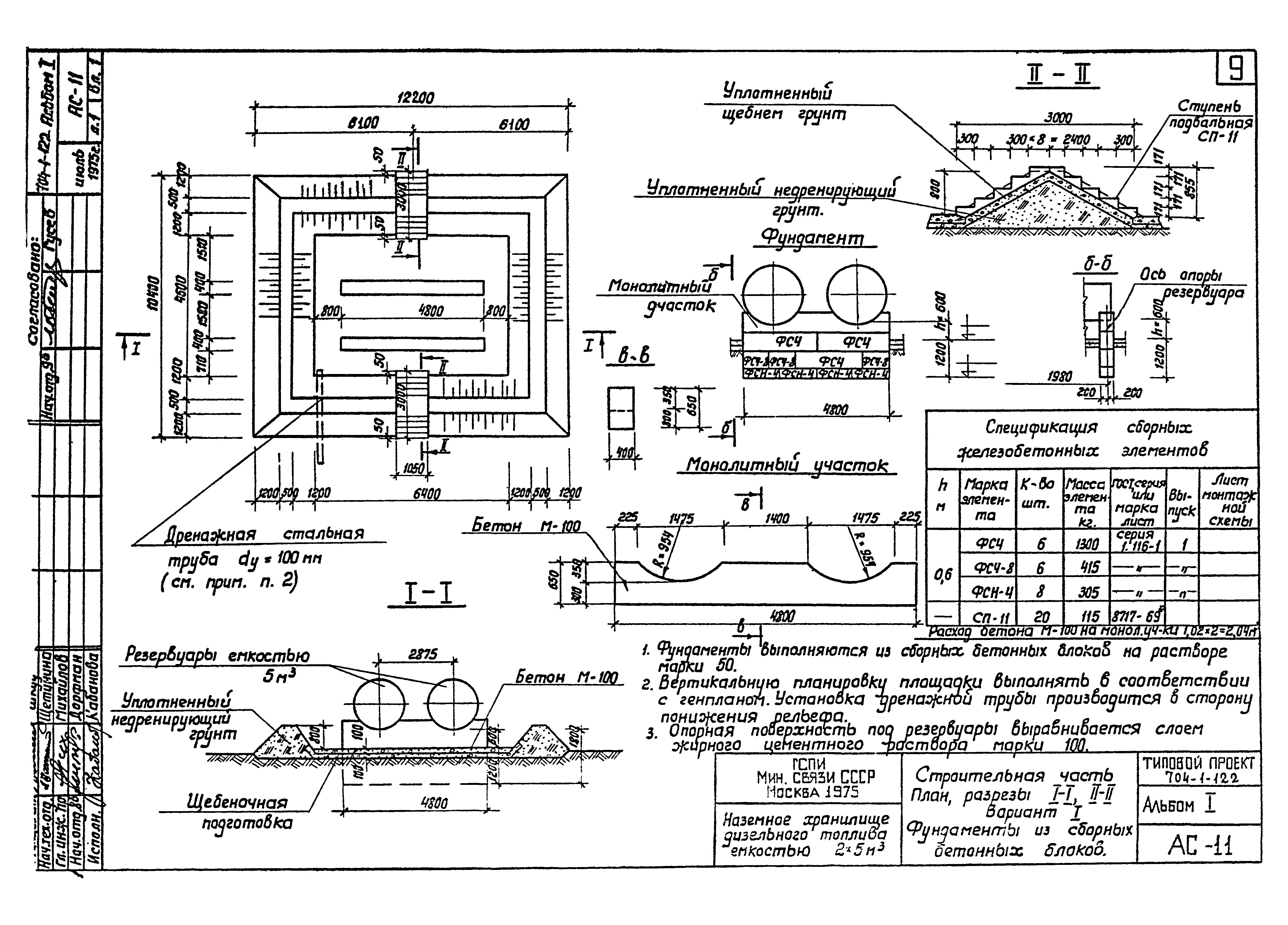Типовой проект 704-1-122