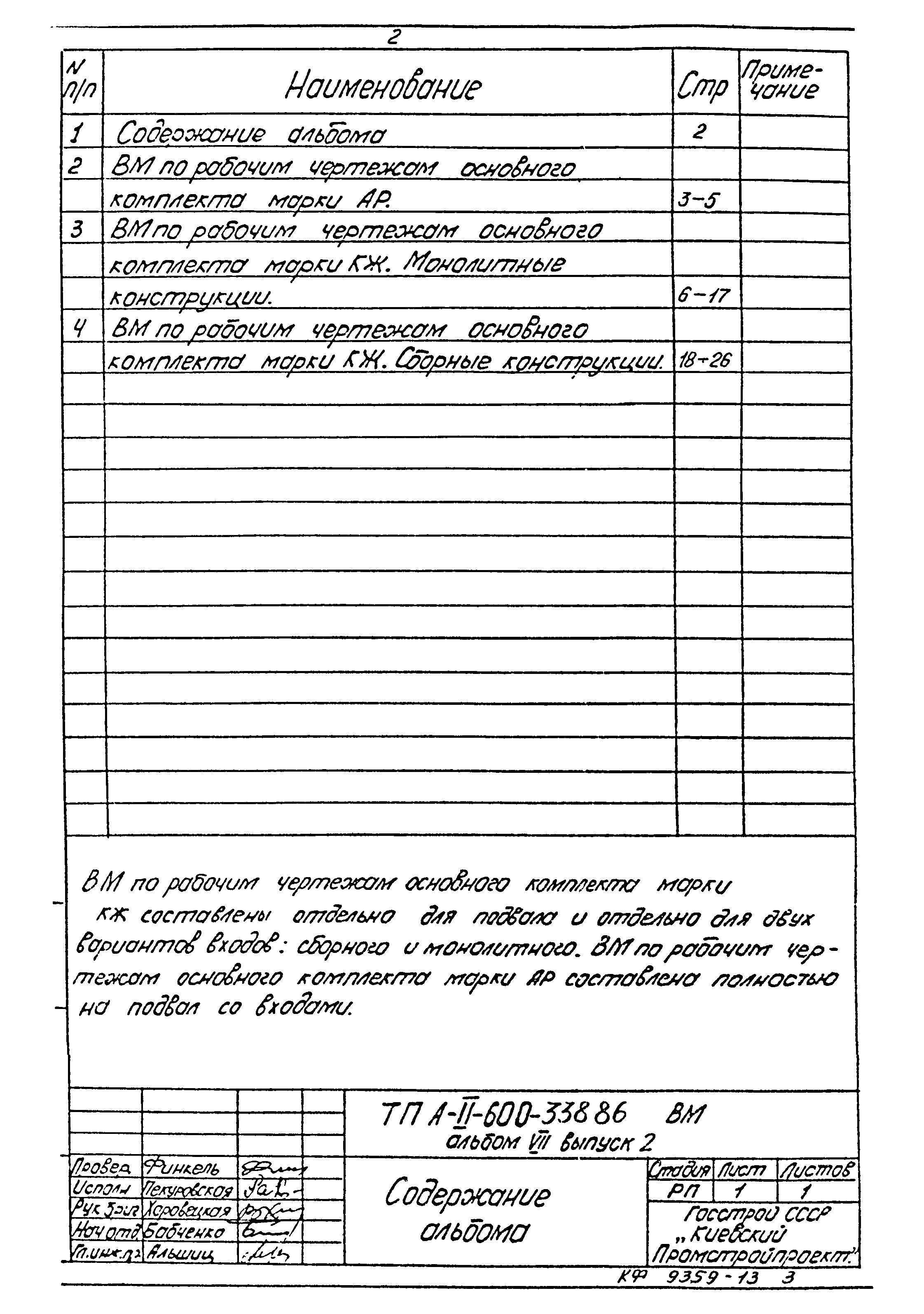 Типовой проект А-II-600-338.86