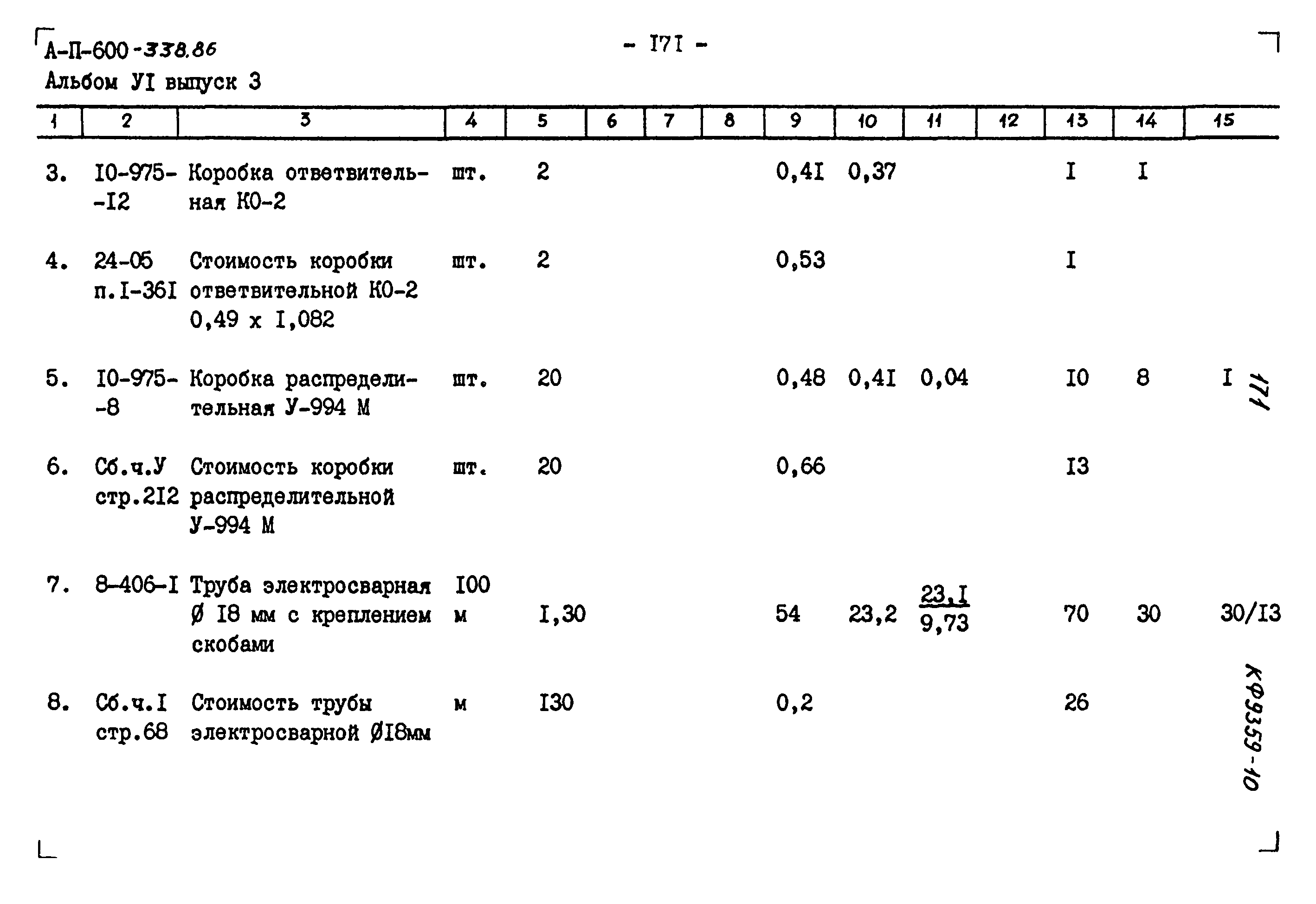 Типовой проект А-II-600-338.86