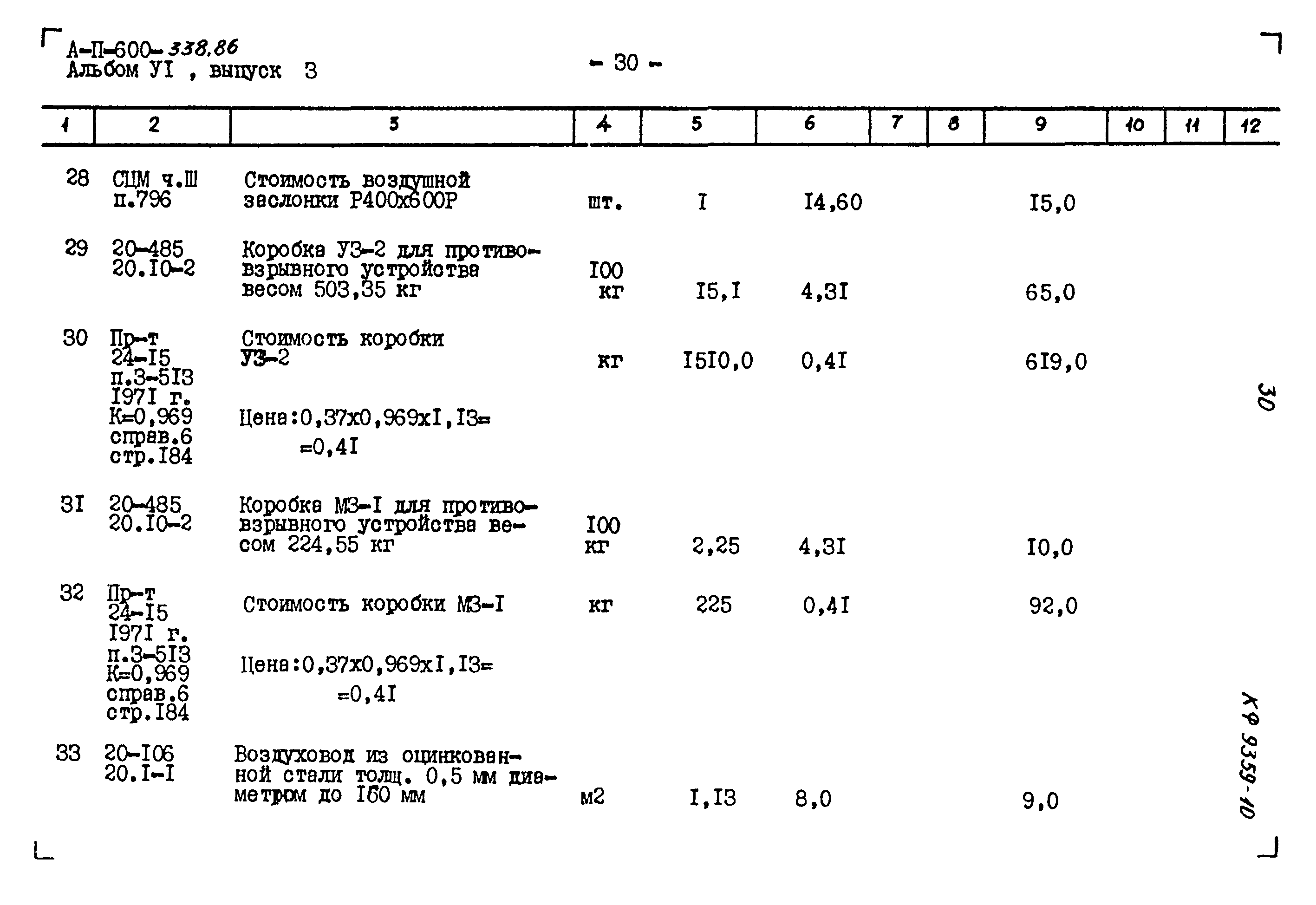 Типовой проект А-II-600-338.86