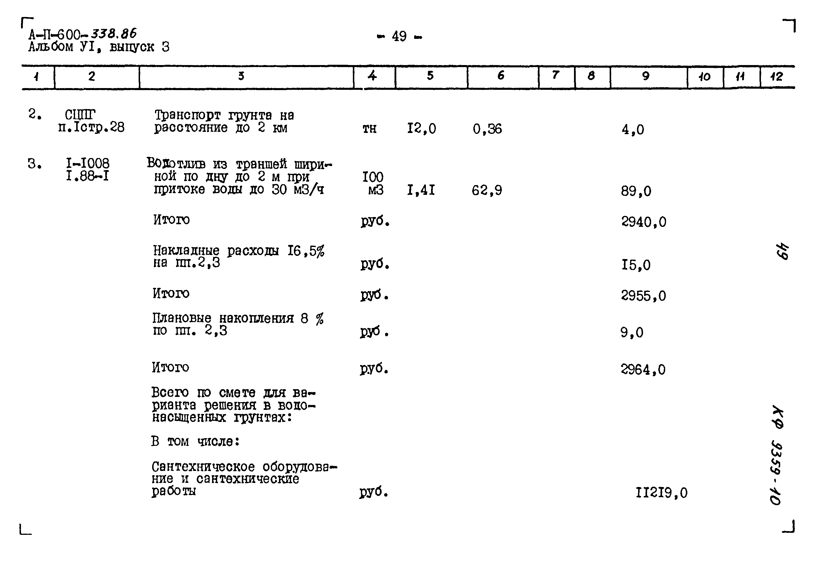 Типовой проект А-II-600-338.86