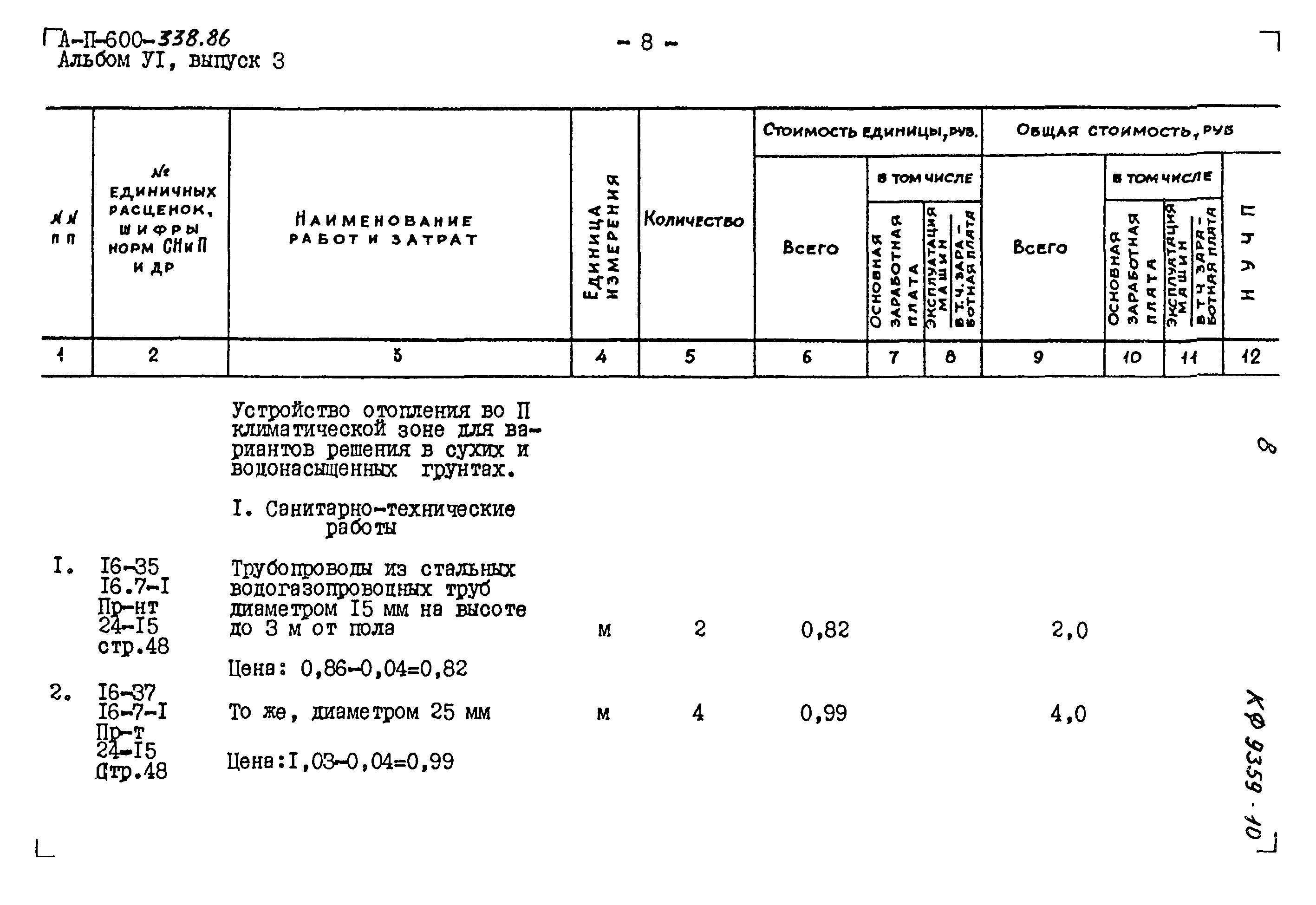 Типовой проект А-II-600-338.86
