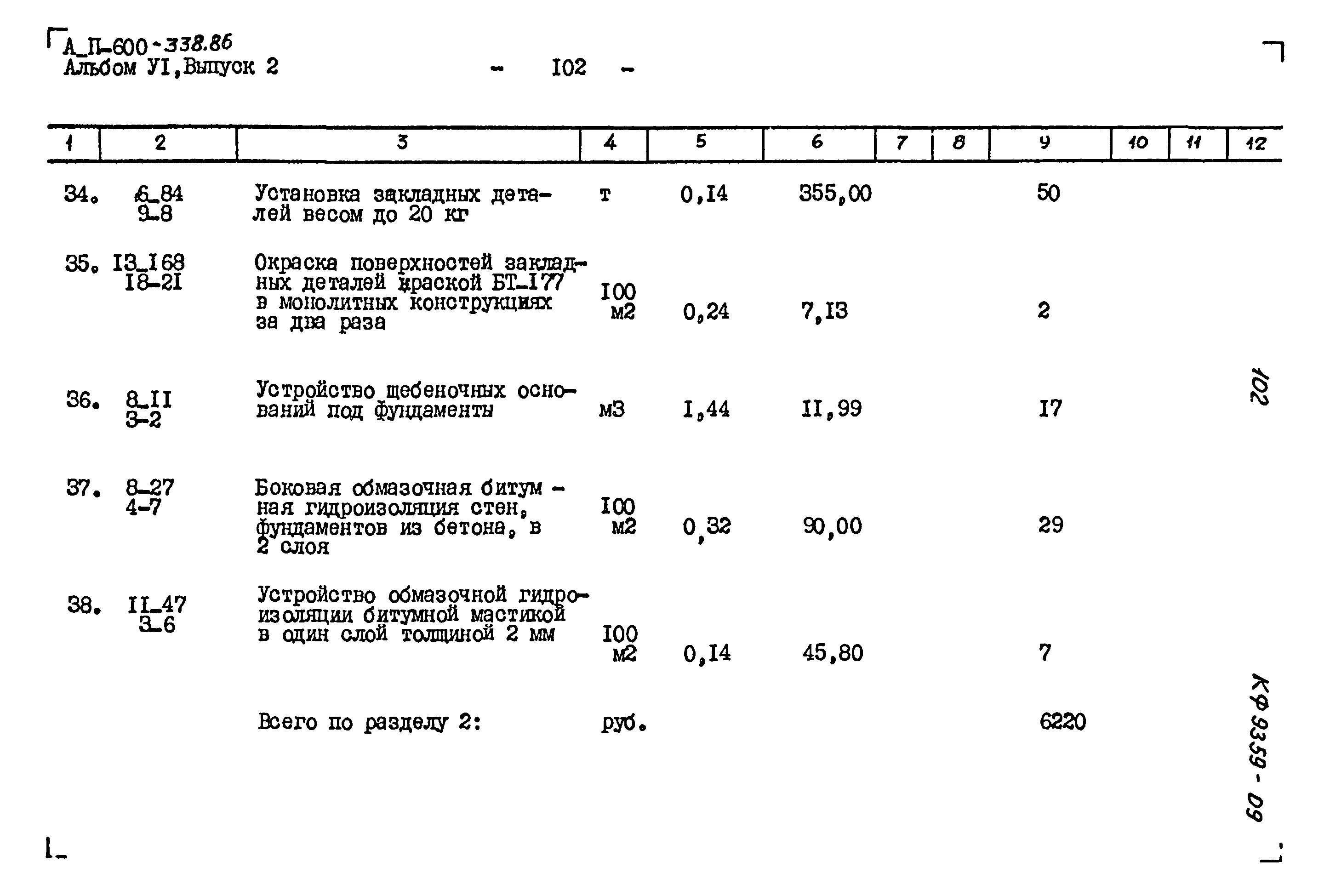 Типовой проект А-II-600-338.86