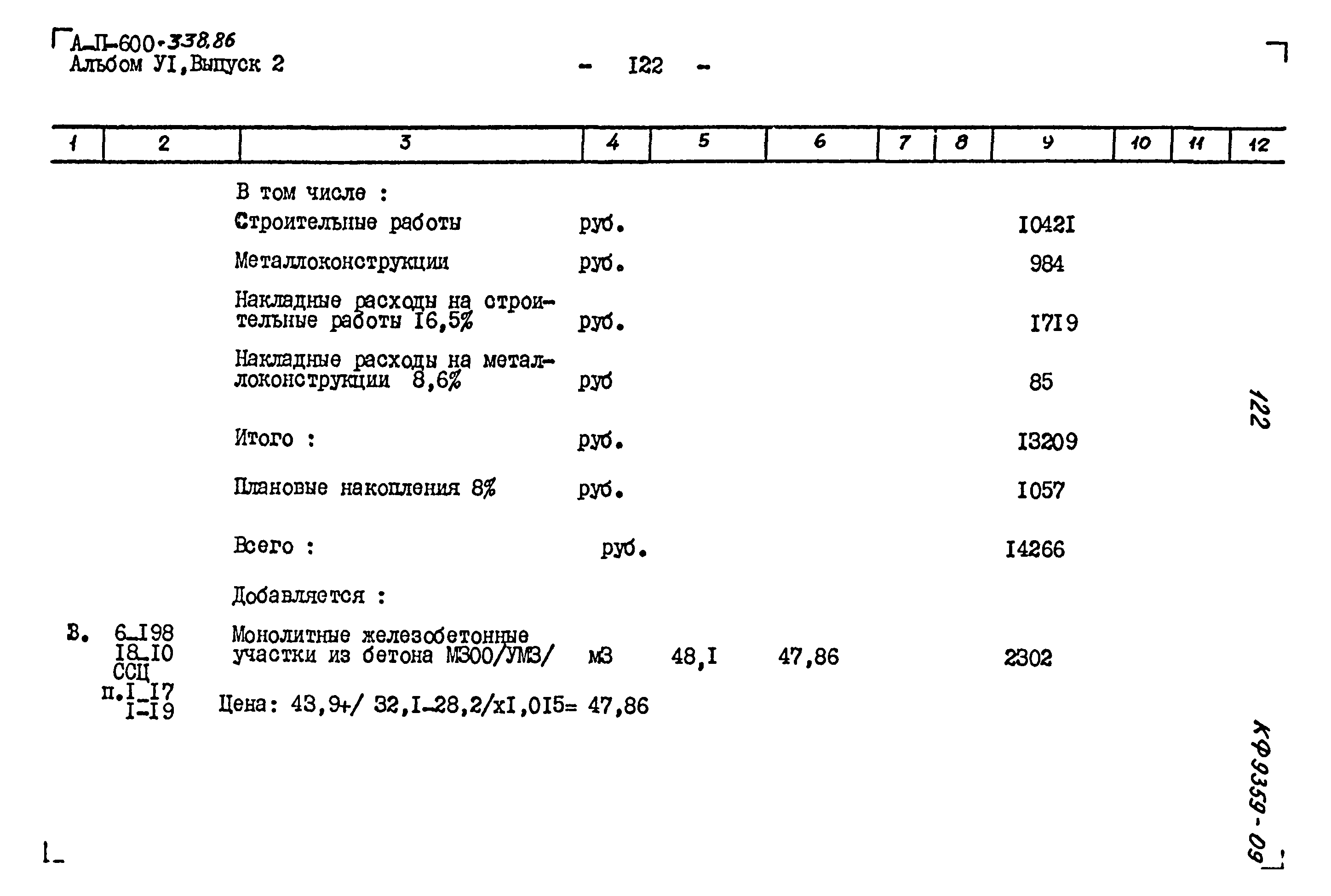 Типовой проект А-II-600-338.86