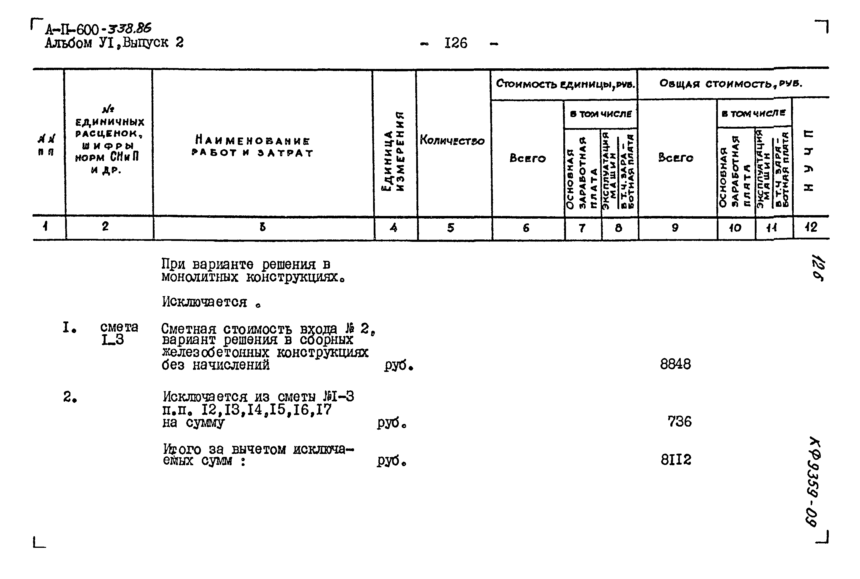Типовой проект А-II-600-338.86