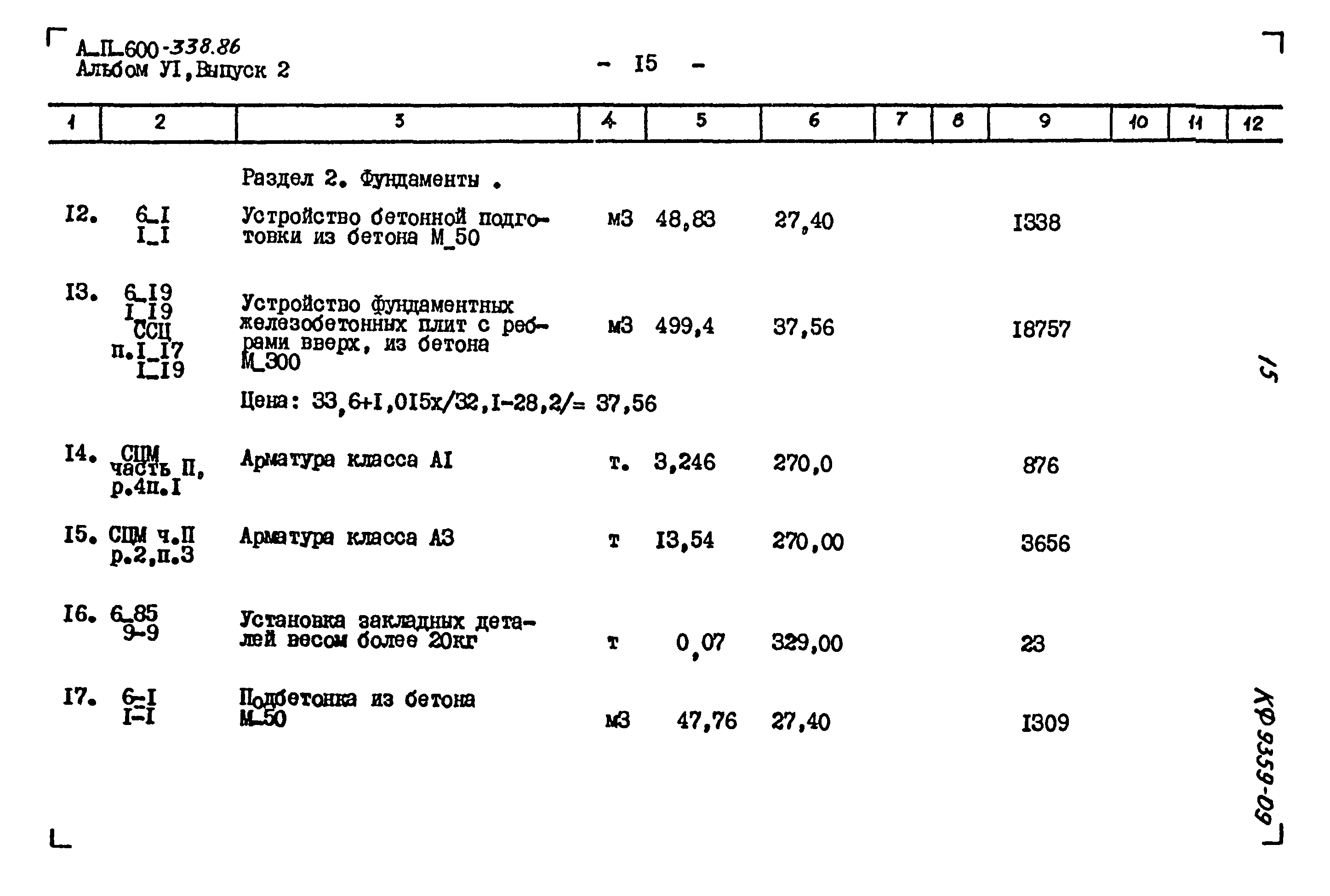Типовой проект А-II-600-338.86