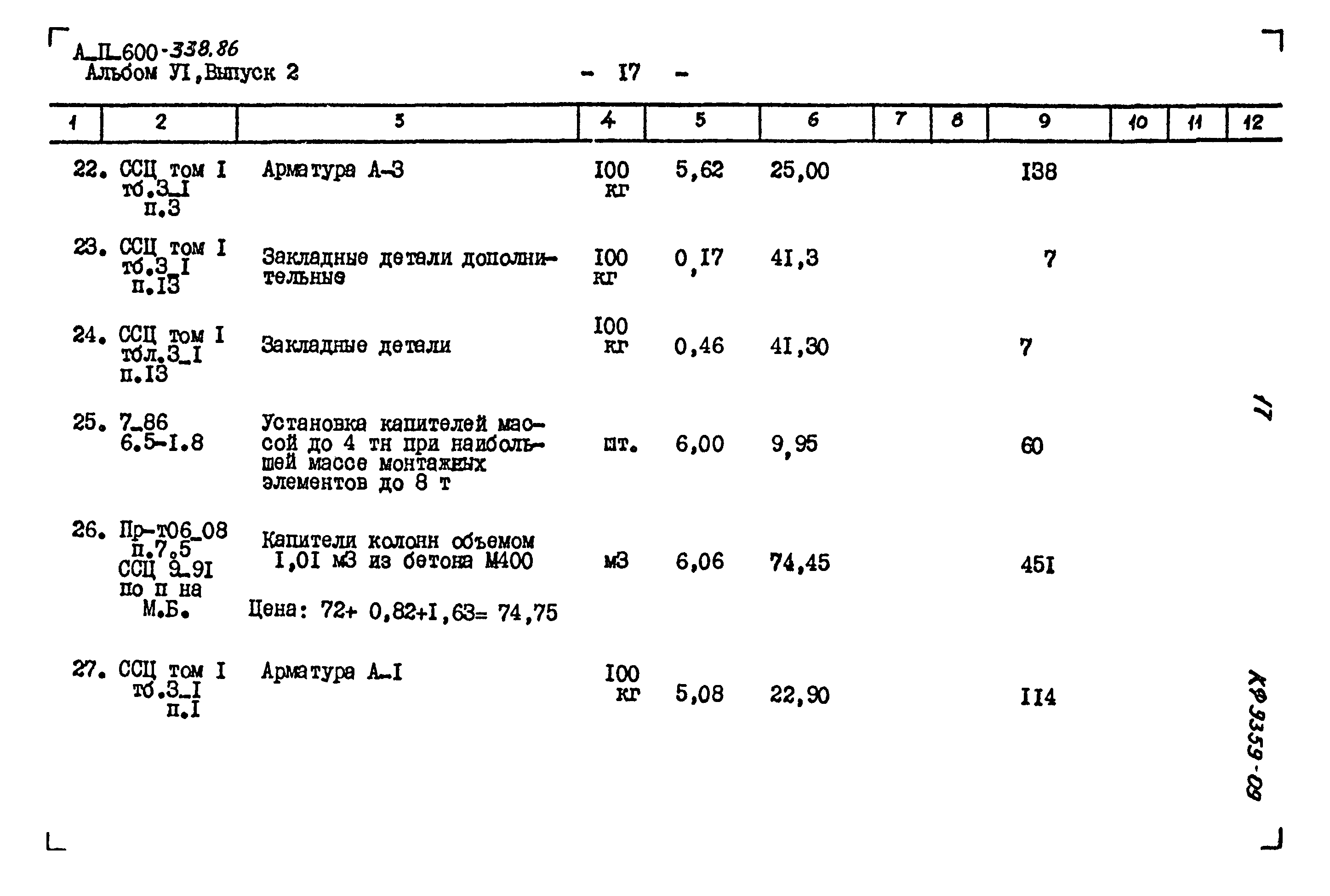 Типовой проект А-II-600-338.86