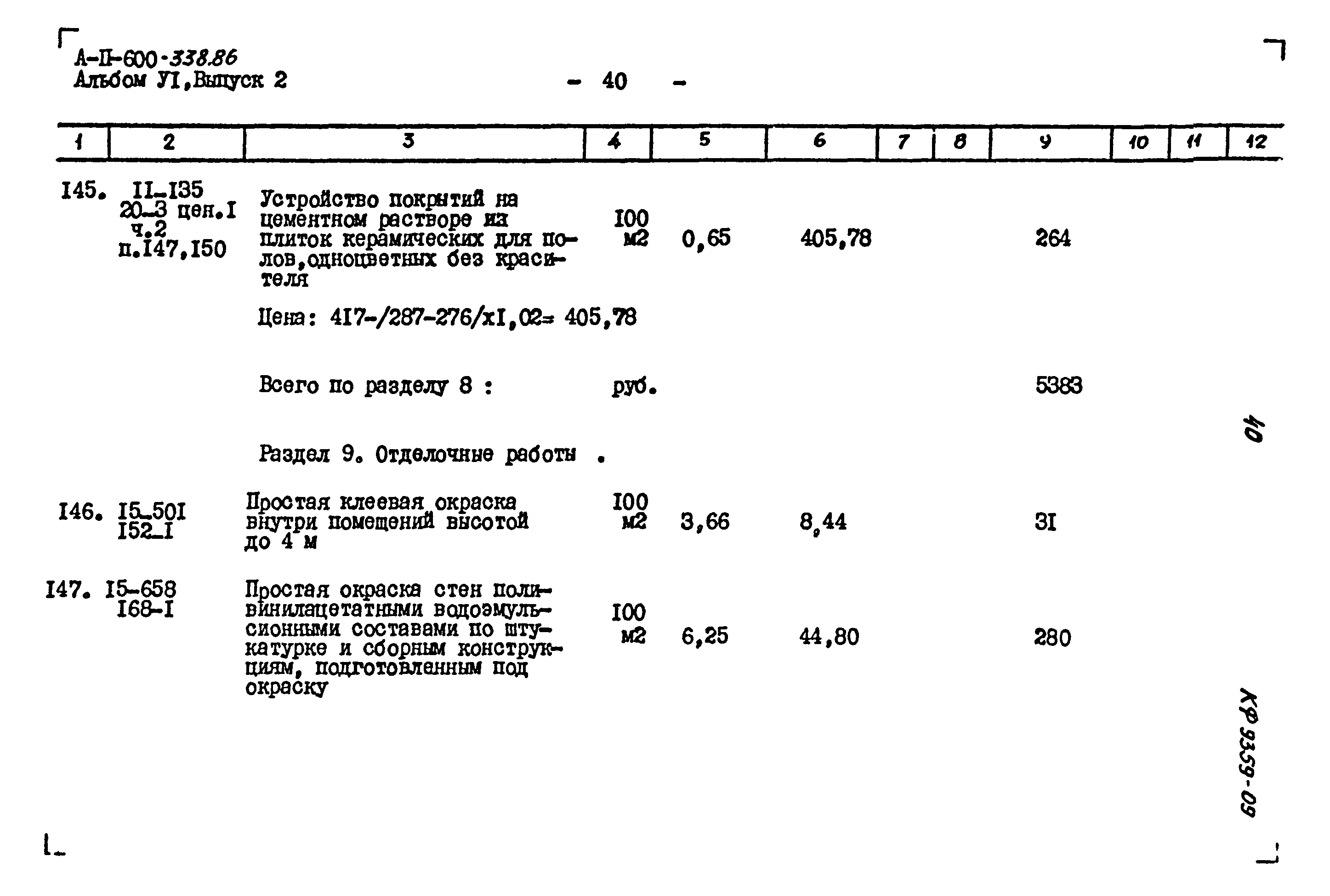 Типовой проект А-II-600-338.86
