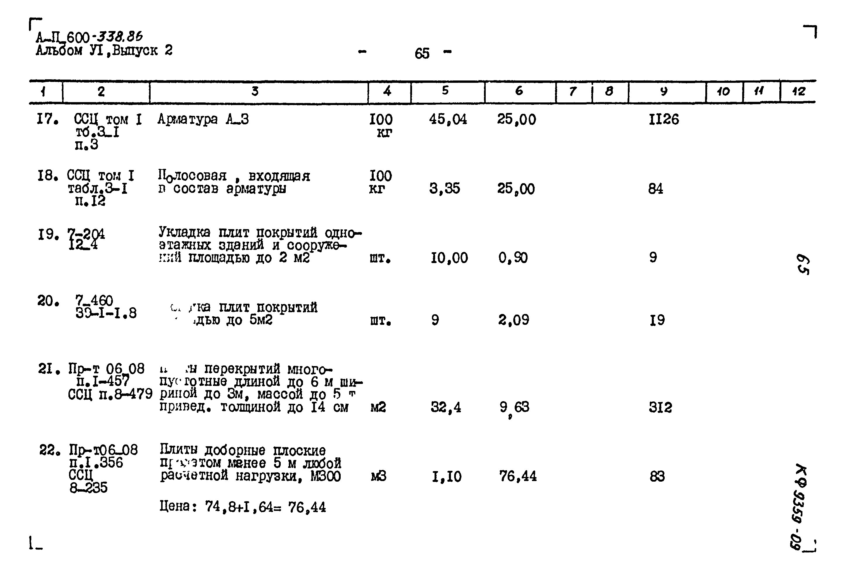 Типовой проект А-II-600-338.86