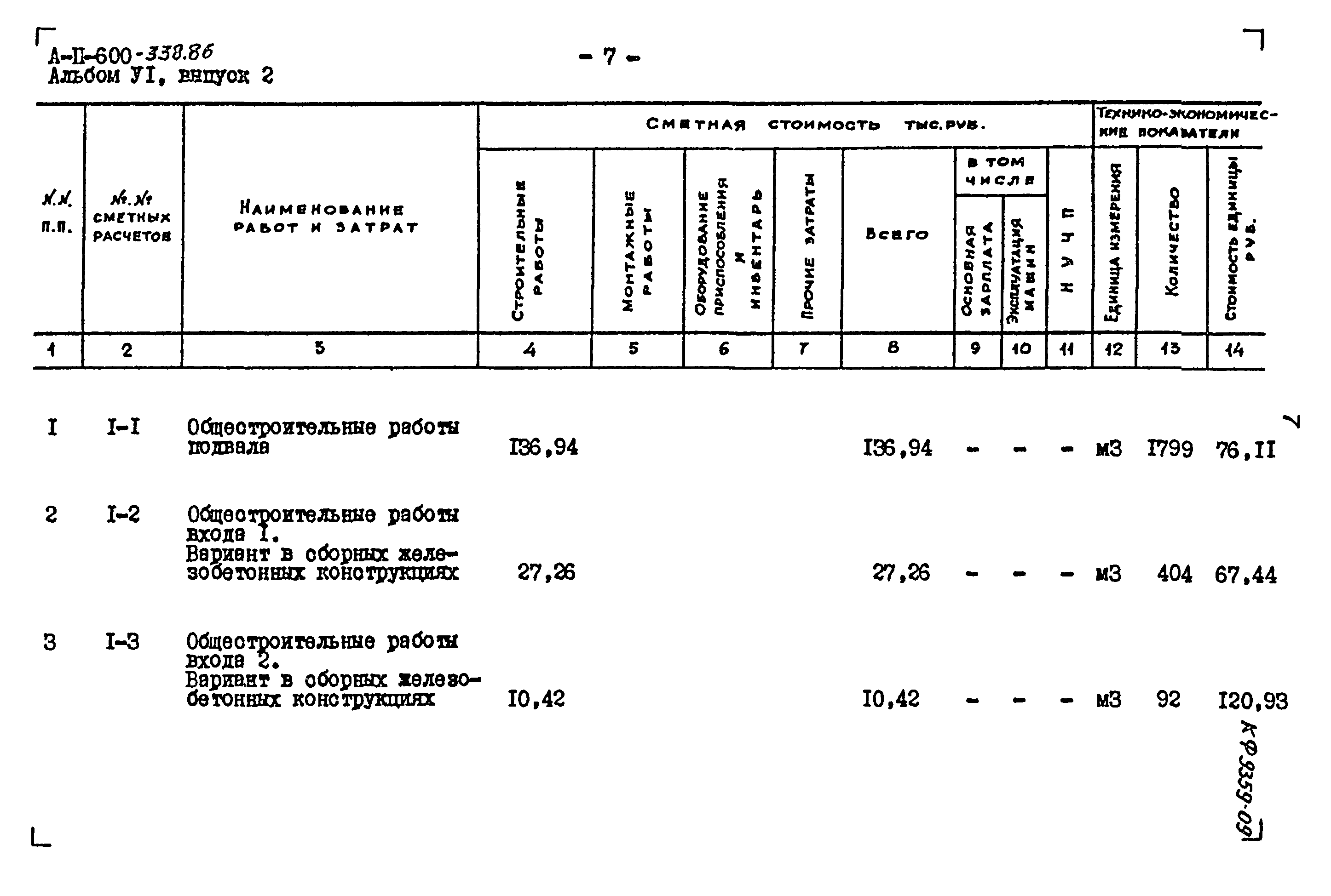 Типовой проект А-II-600-338.86